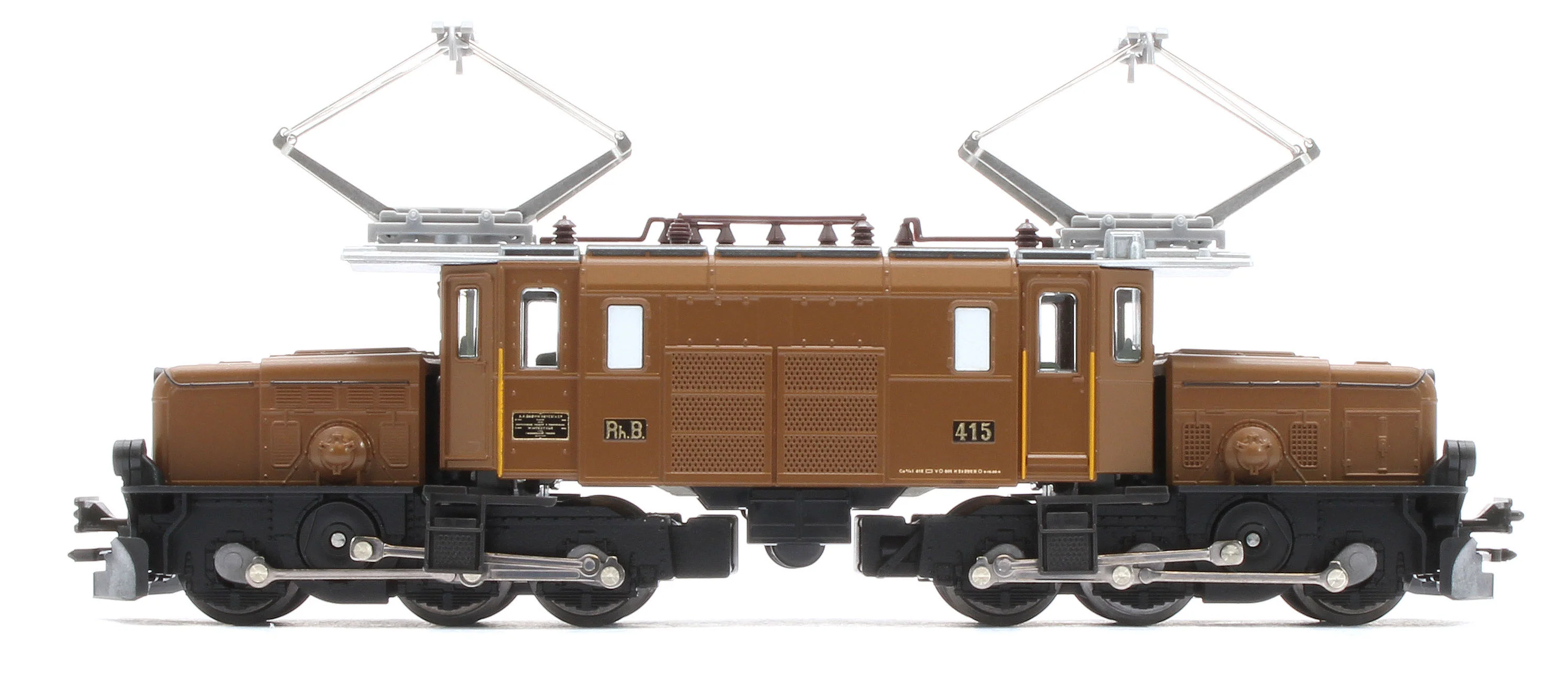 10-1987 RhB Ge6/6 I 415 Crocodile Electric Passenger Train Pack IV - Image 4