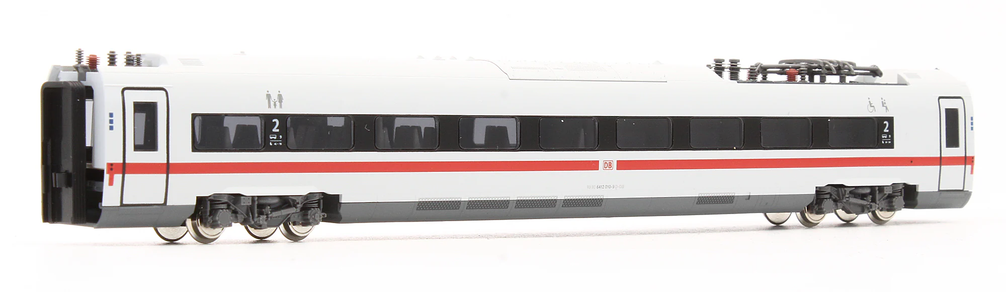 Pre-Owned DBAG BR412 057 ICE4 German Stripe EMU 4 Car Powered Set VI - Image 6