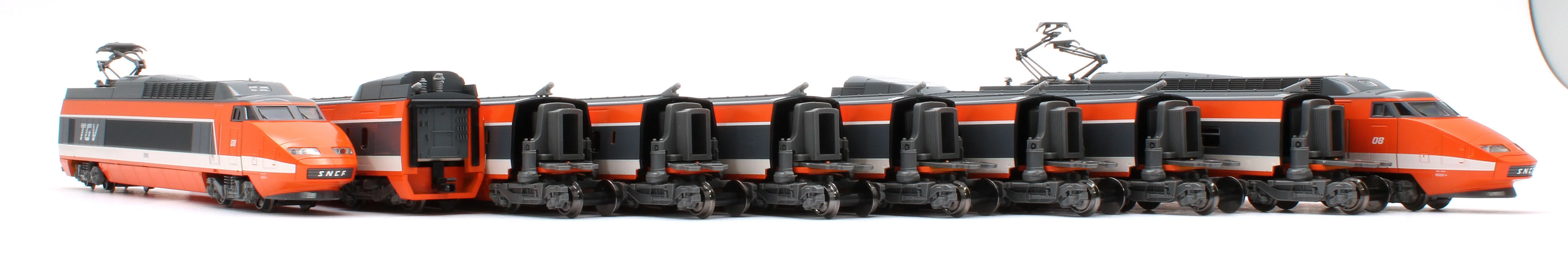 10-2134 85742 SNCF TGV Sud-Est 10 Car Special Edition Set IV - Image 20