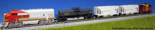 106-6271 AT&SF EMD F7 Freight Train Pack