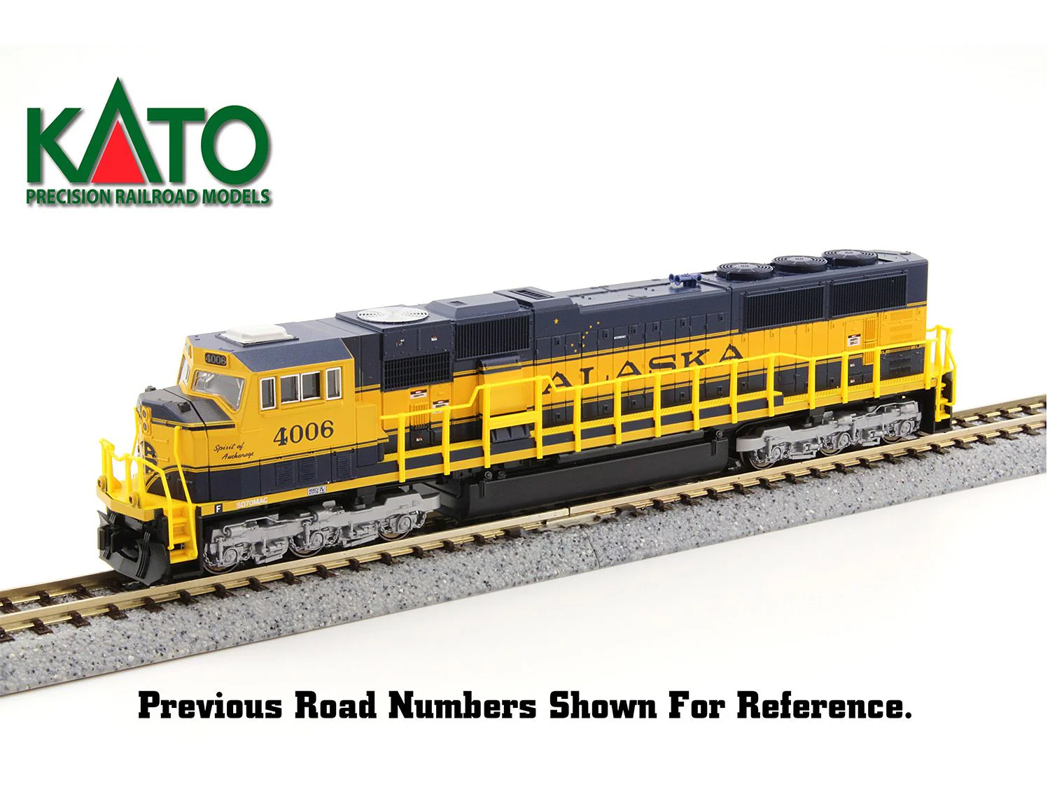 176-6410-S EMD SD70MAC Alaska Railroad 4003 - DCC-Sound