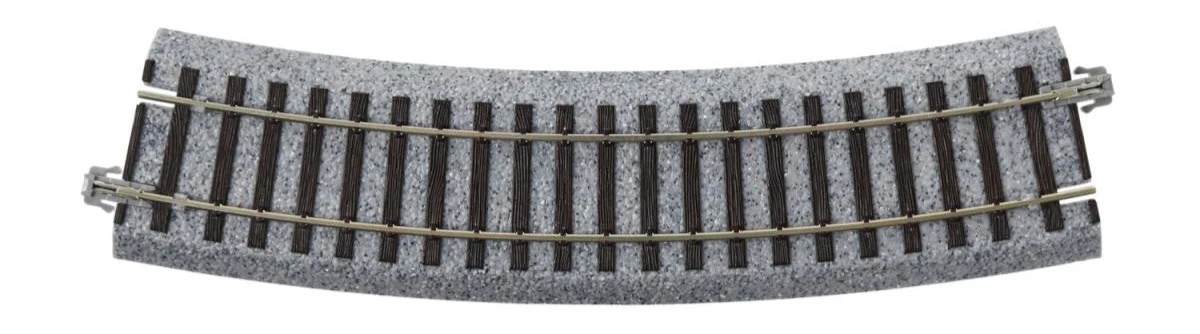 2-260 Unitrack (R430-22.5) Curved Track 22.5 Degree 4pcs - Image 2