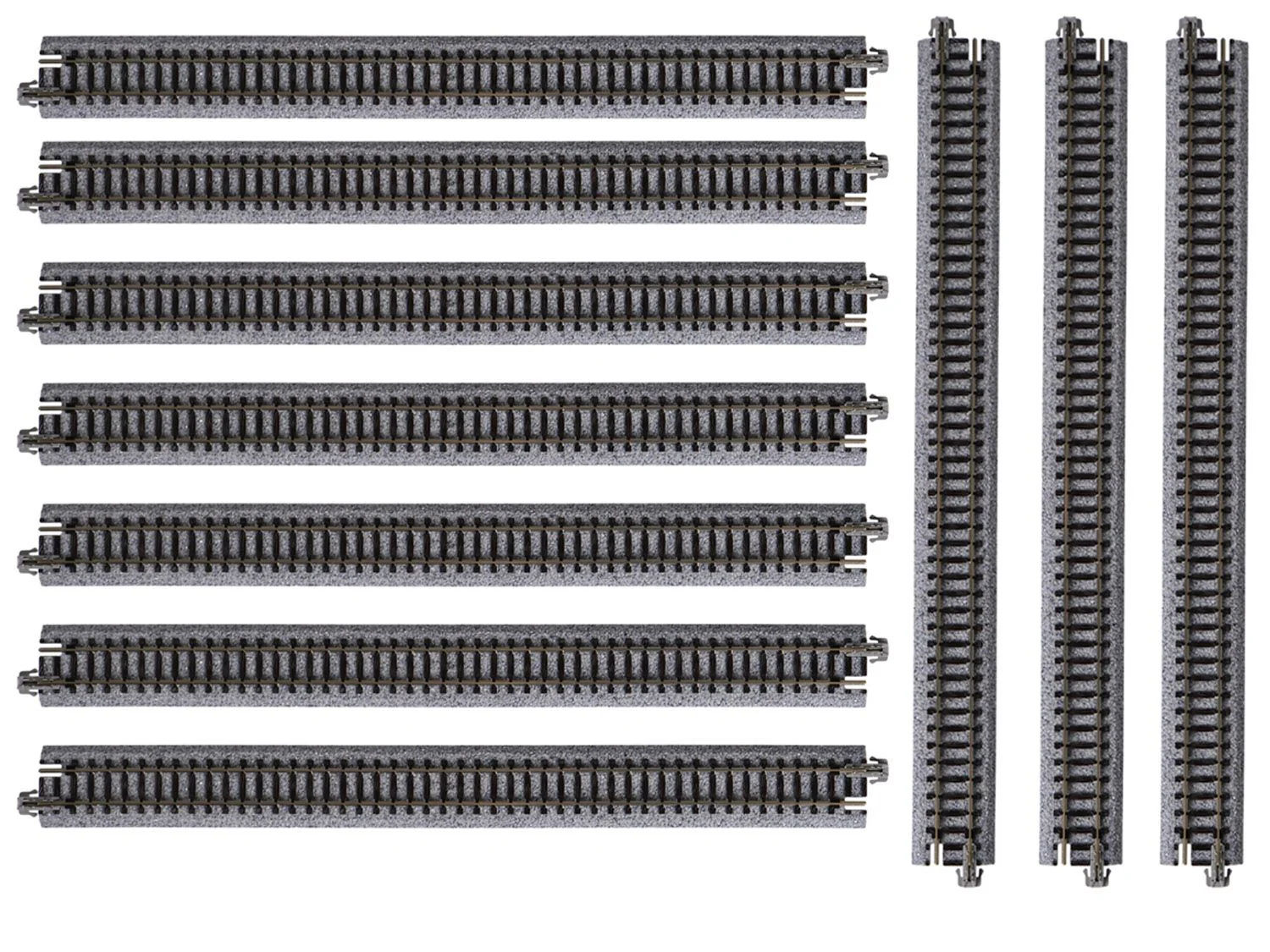 20-000-L Unitrack (S248) Straight Track 248mm 10pcs