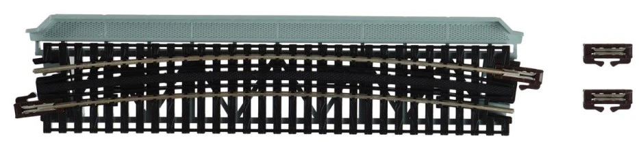 20-472 Unitrack (R481-15T) Curved Girder Bridge Grey 15 Degree