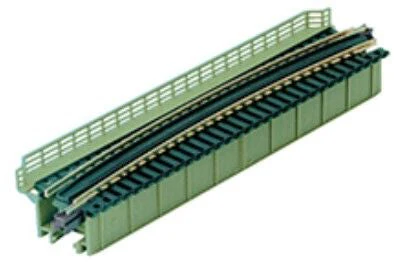 20-473 Unitrack (R481-15T) Curved Girder Bridge L/Green 15 Degree