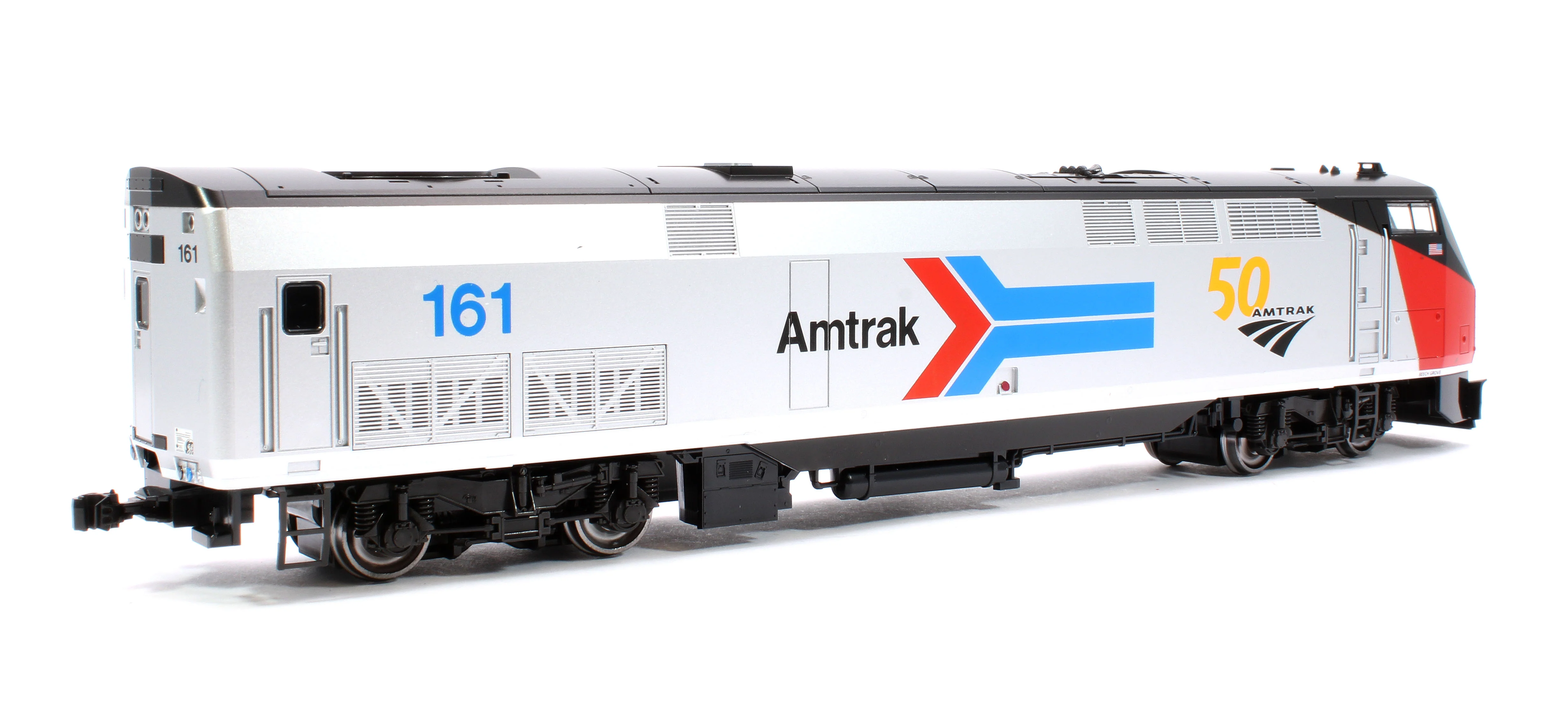 37-6114-LS P42 Genesis Amtrak 161 w/Anniversary Logo PhI - DCC-Sound - Image 3