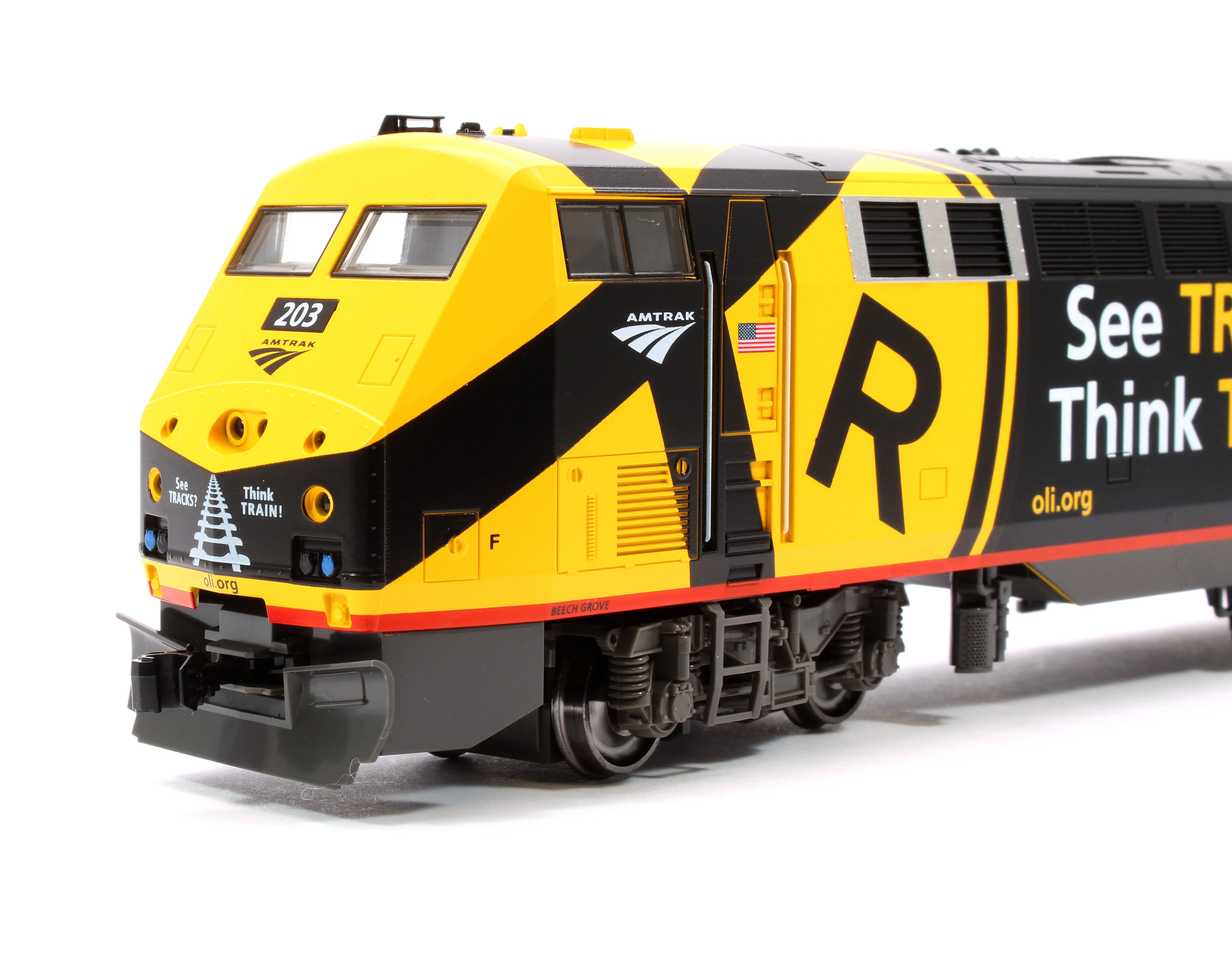 37-6119 P42 Genesis Amtrak 'Operation Lifesaver' No.203 Diesel Locomotive - Image 6