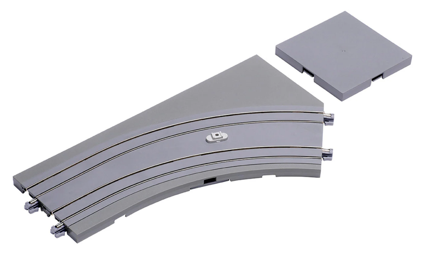 40-104-E Unitram E Series Curved Track R180 45 Degree Right