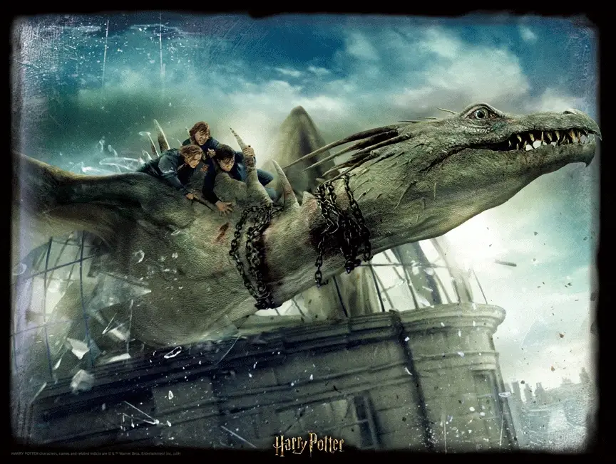 HP32510 Harry Potter 'Norbert' 500 Piece 3D Jigsaw Puzzle - Image 2