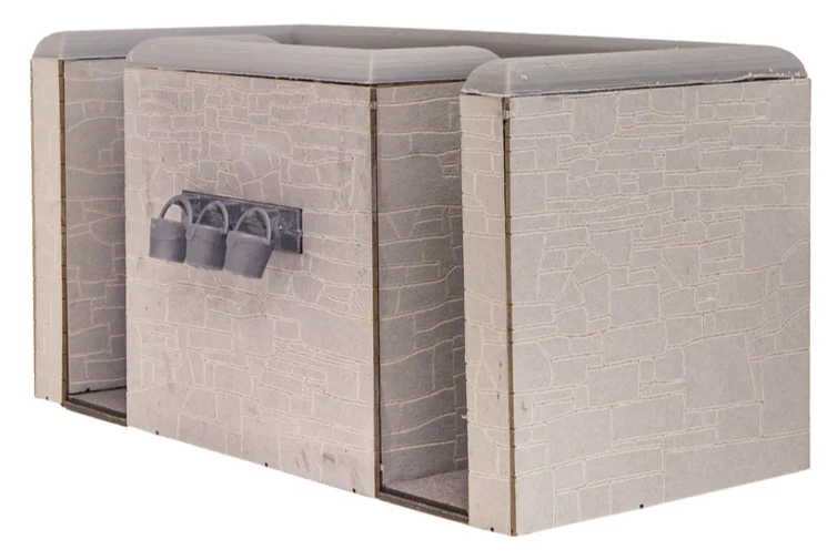 7B-003-004 Kitmaster Genesis - Lynton & Barnstaple Toilet Block Kit