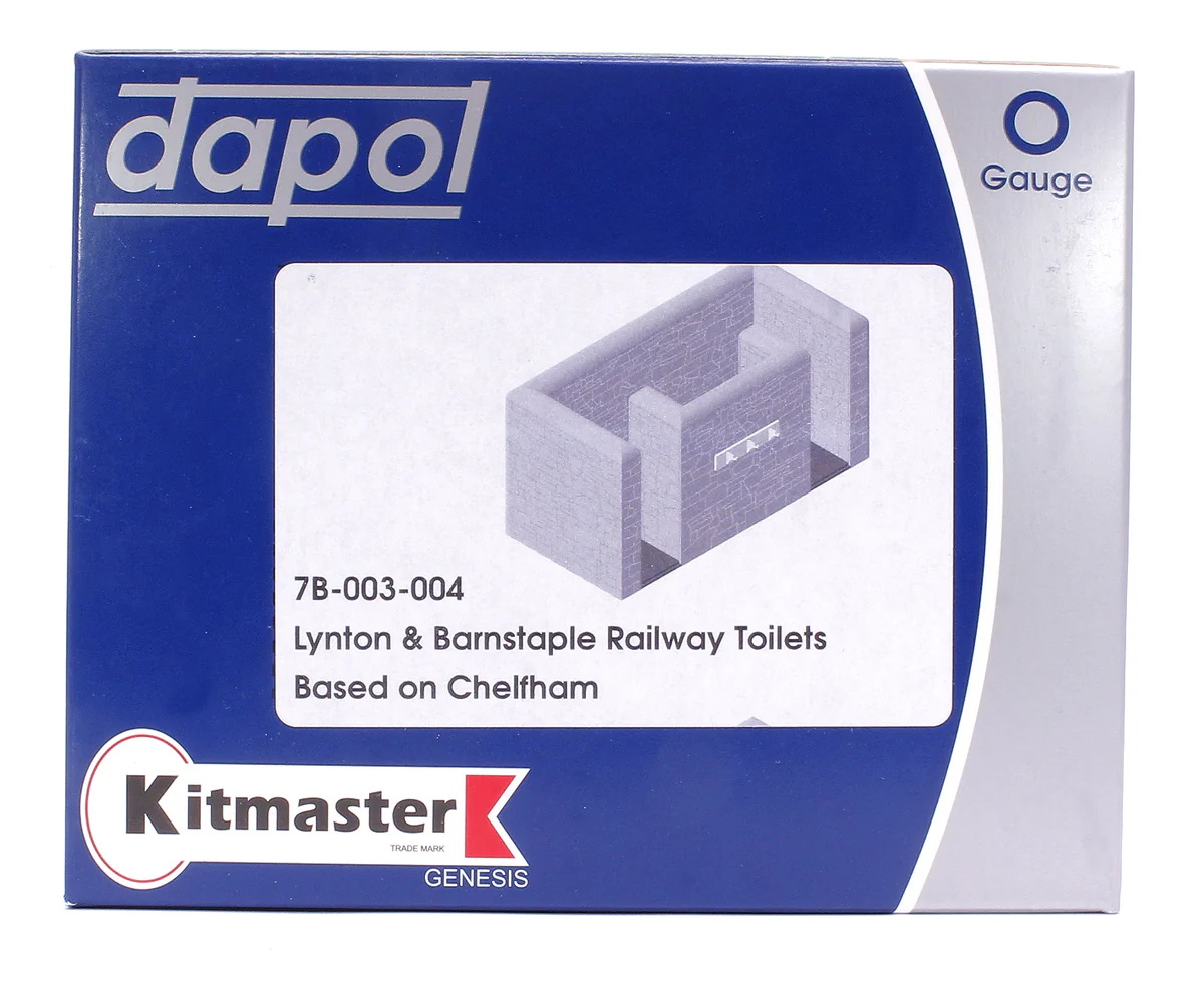 7B-003-004 Kitmaster Genesis - Lynton & Barnstaple Toilet Block Kit - Image 3