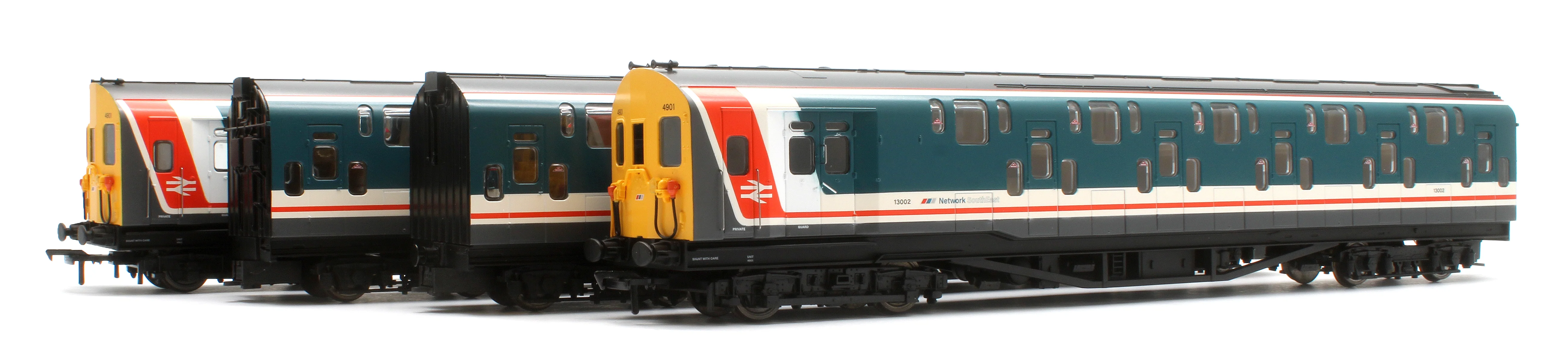 4DD-OO-S-1-NSE Bulleid Class 4DD Double Decker 4 Car EMU 4901 'What If' Network SouthEast - Sound Fitted