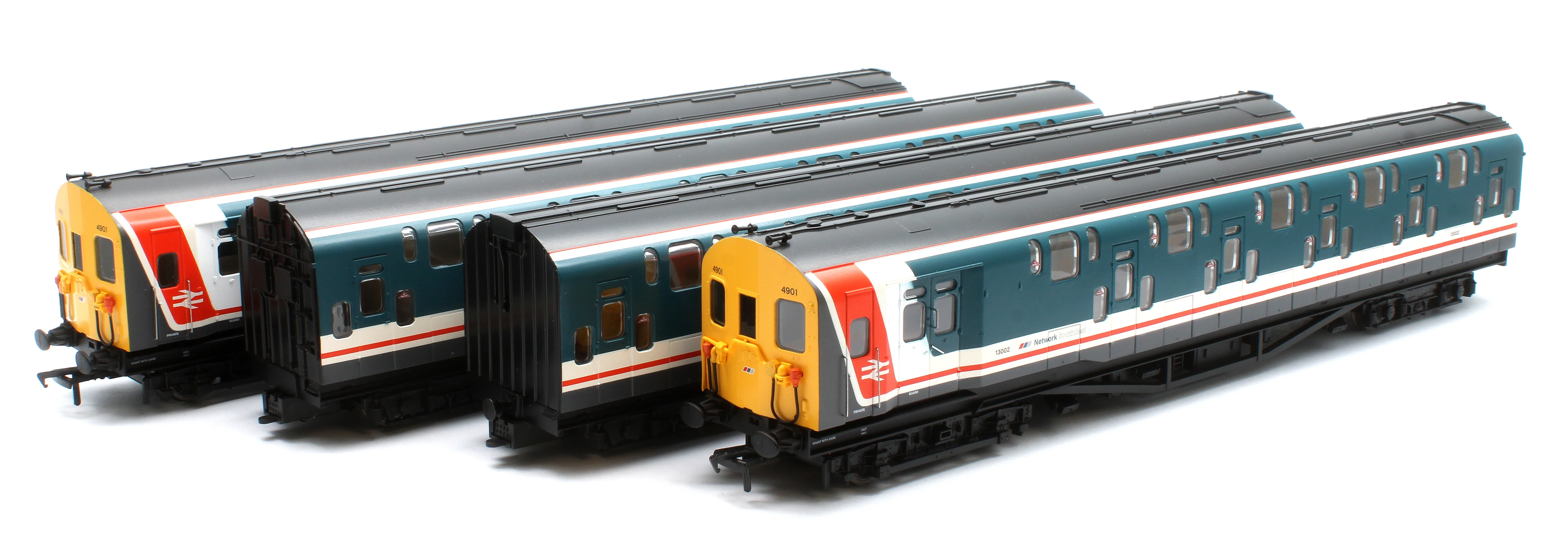 4DD-OO-S-1-NSE Bulleid Class 4DD Double Decker 4 Car EMU 4901 'What If' Network SouthEast - Sound Fitted - Image 3