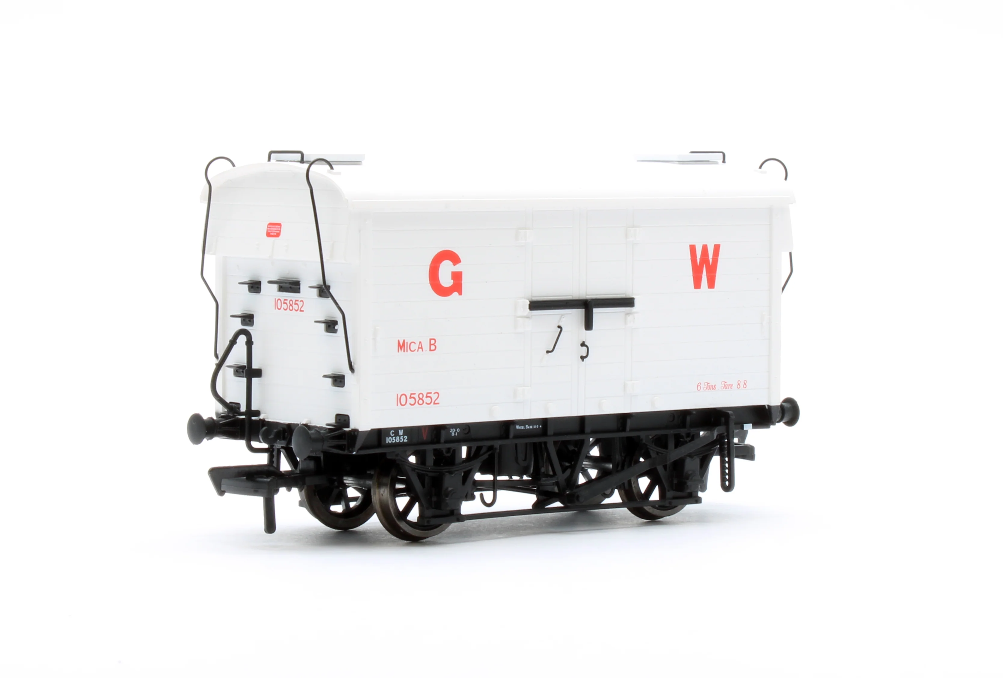 KRM-MICA-OO-A GWR ‘Mica B’ Refrigerated Meat Van - SVR Preserved Wagons - Pack of 3 - Image 6