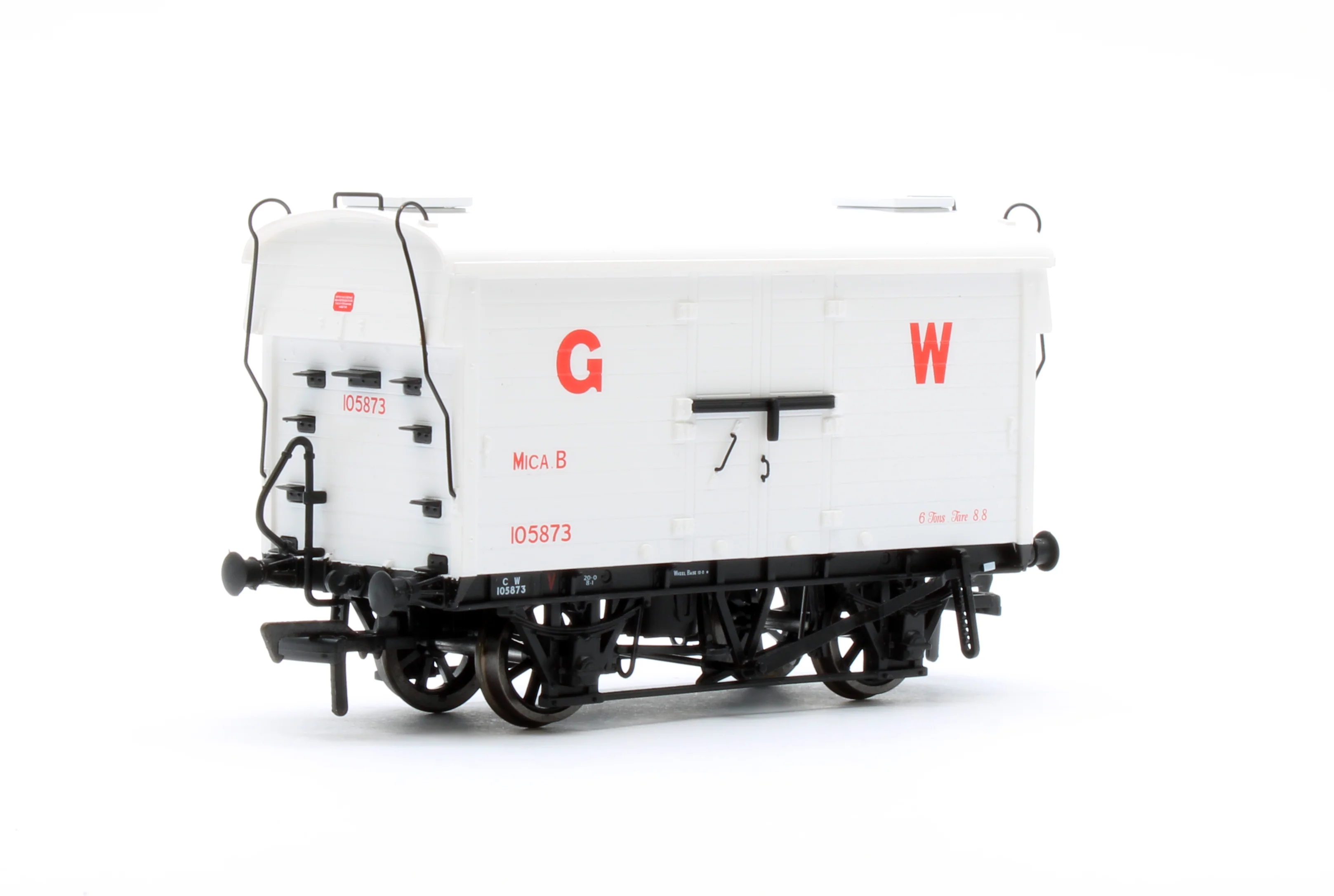 KRM-MICA-OO-A GWR ‘Mica B’ Refrigerated Meat Van - SVR Preserved Wagons - Pack of 3 - Image 8
