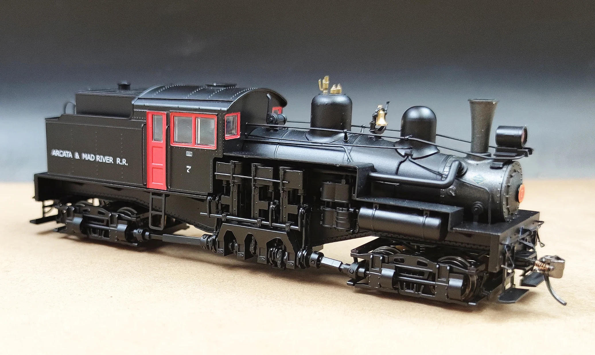 KRM-SHAY-HO-F-M3 The Shay, Merrill and Ring Lumber Co. #3 50 Ton 2-Truck Shay Locomotive - DCC Fitted