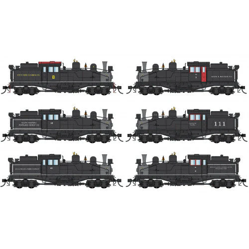 KRM-SHAY-HO-F-M3 The Shay, Merrill and Ring Lumber Co. #3 50 Ton 2-Truck Shay Locomotive - DCC Fitted - Image 3