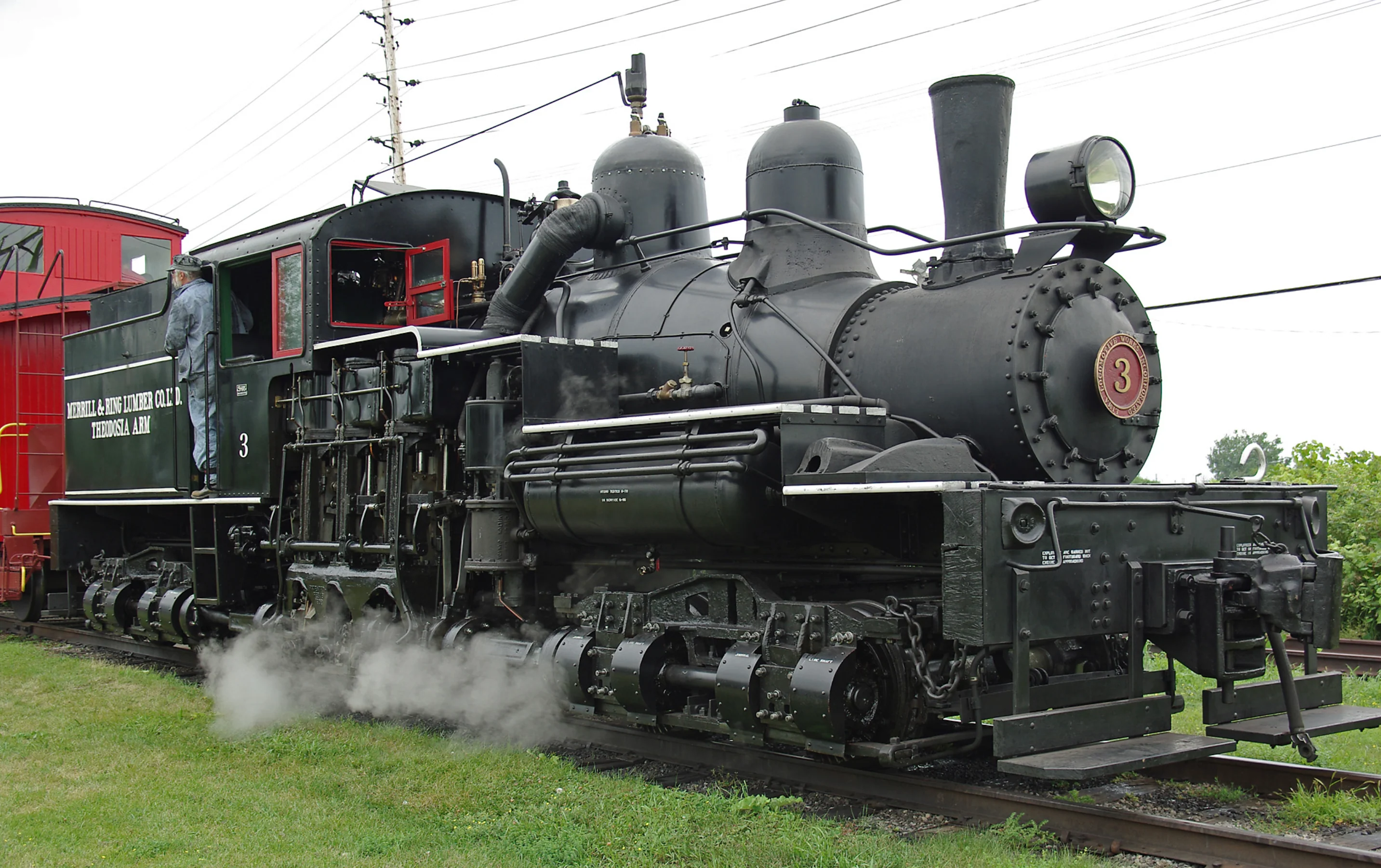 KRM-SHAY-HO-F-W6 The Shay, West Side Lumber #6 50 Ton 2-Truck Shay Locomotive - DCC Fitted - Image 4