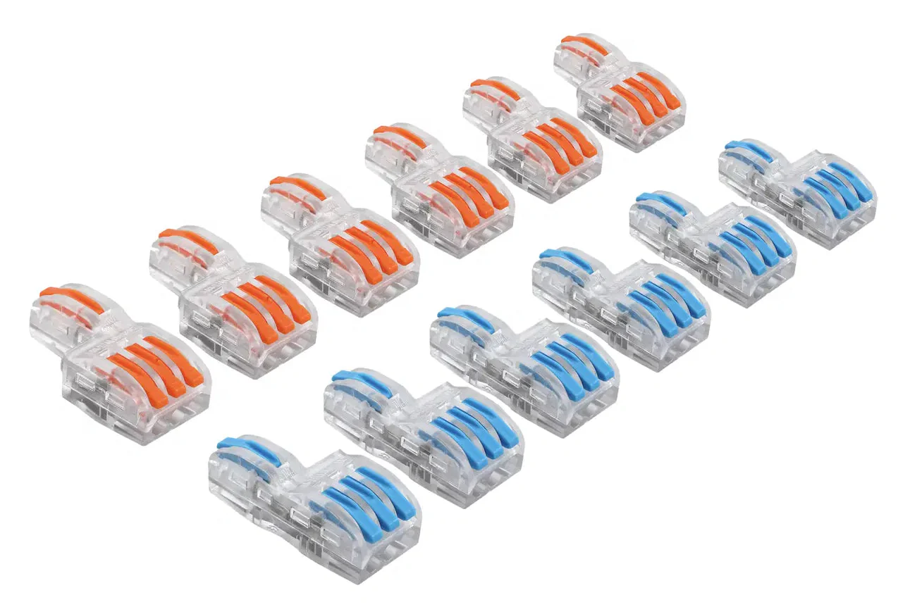 DCW-iLSS.12 Solder-Free 1 Terminal-IN, 3 Terminal-OUT i-Link Connectors (12-pack) - Image 2