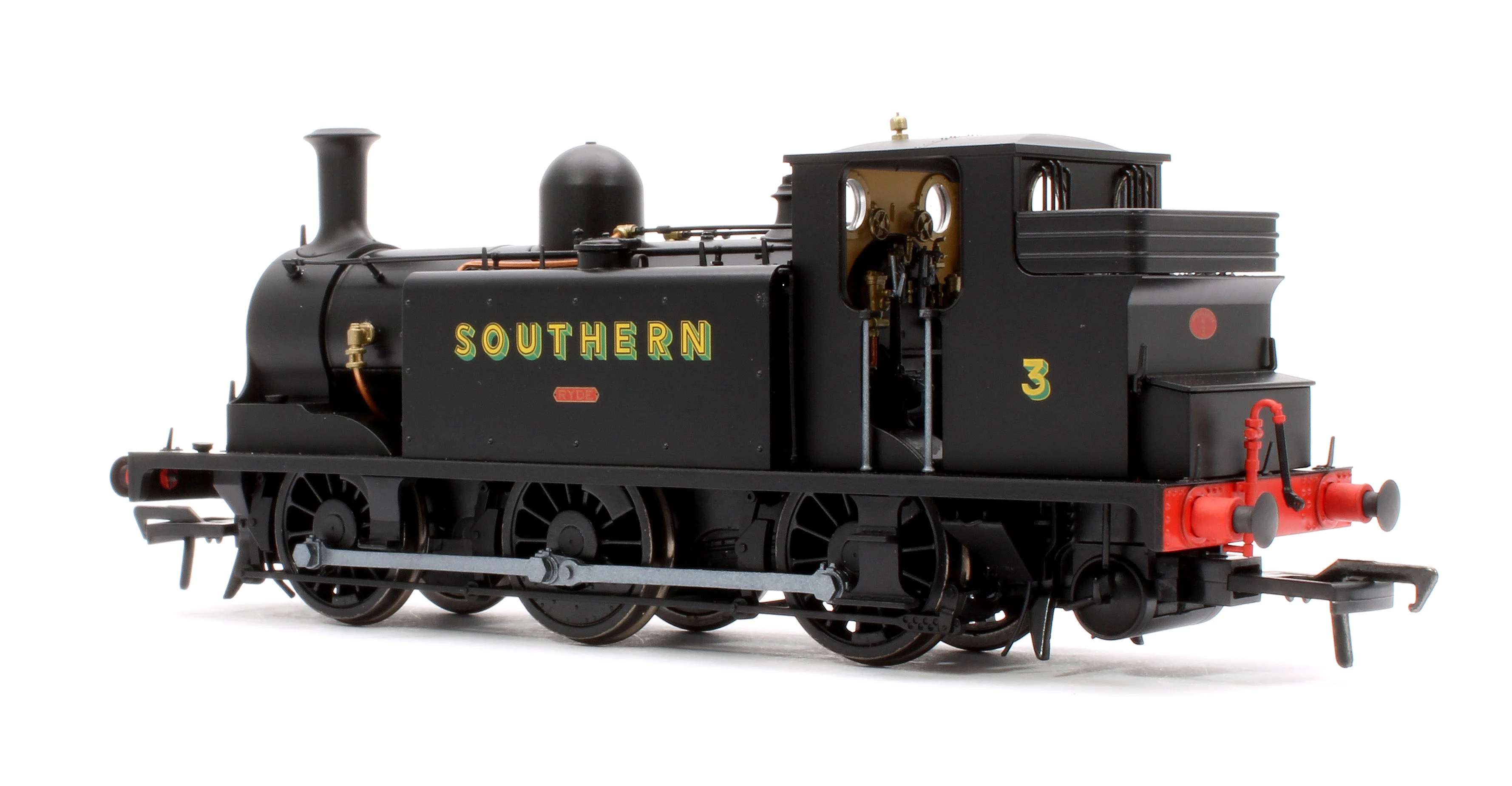 936513 LBSCR Stroudley ‘E1’ 0-6-0T No. 3 Ryde, Southern Black, ‘Sunshine' Lettering - Steam Tank Locomotive - DCC Sound - Image 2