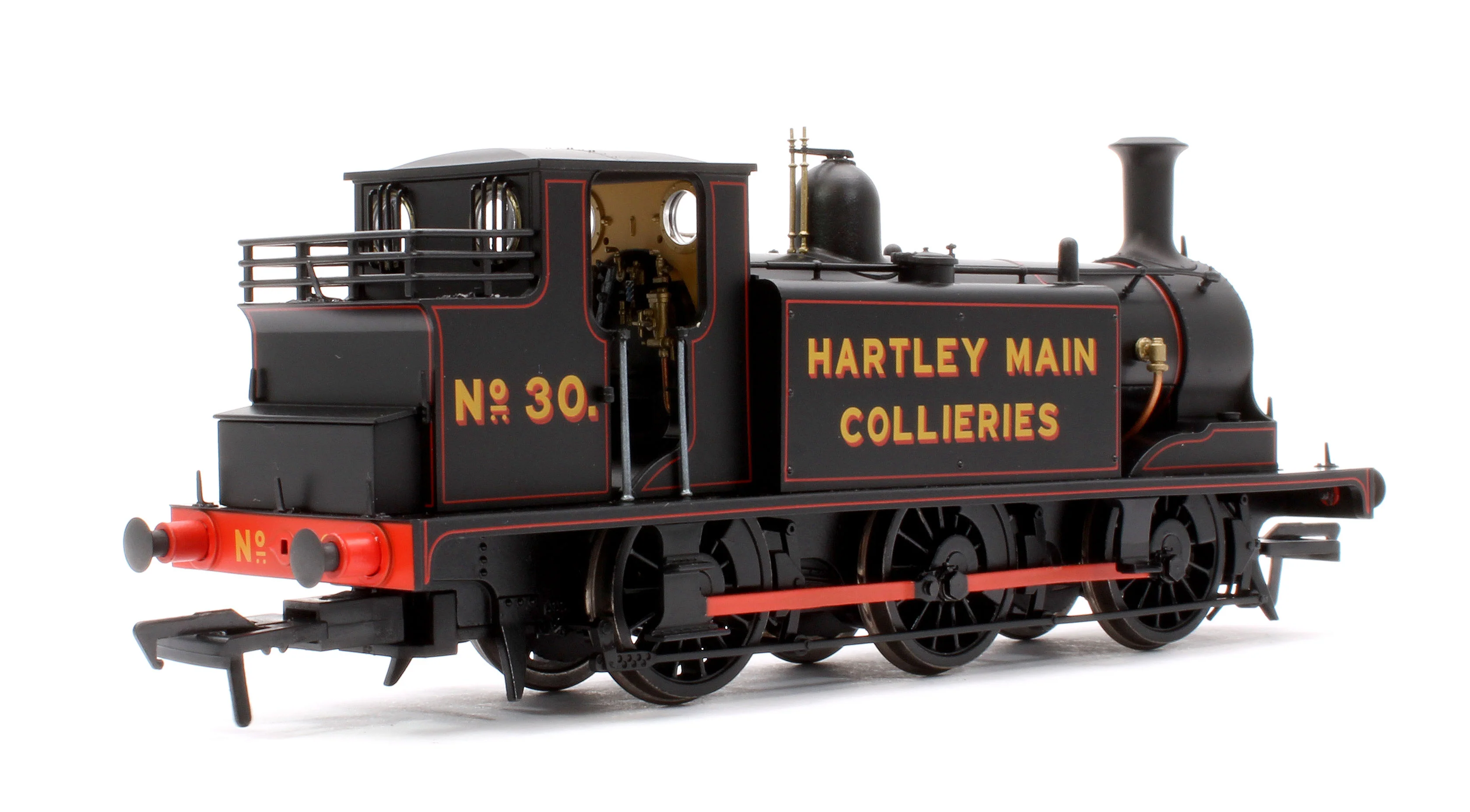 936014 LBSCR Stroudley ‘E1’ 0-6-0T No. 30, Hartley Main Colliery Livery - Steam Tank Locomotive - Image 3