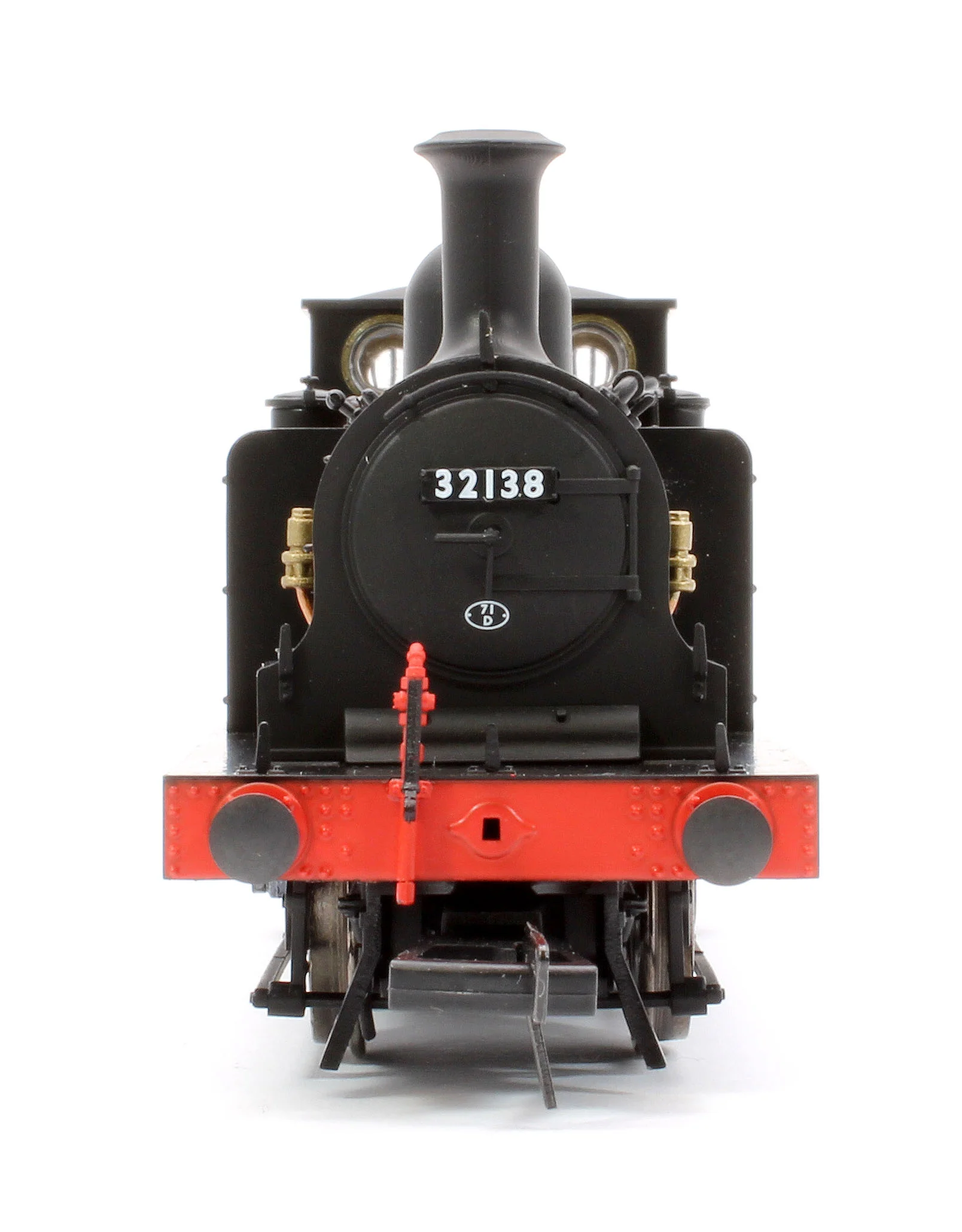 936010 LBSCR Stroudley ‘E1’ 0-6-0T No. 32138 BR Unlined Black (Early Emblem) - Steam Tank Locomotive - Image 7
