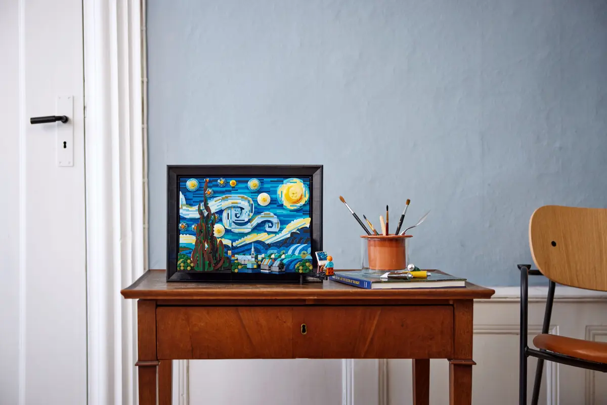 21333 Lego Ideas Vincent van Gogh - The Starry Night - 21333 - Image 8