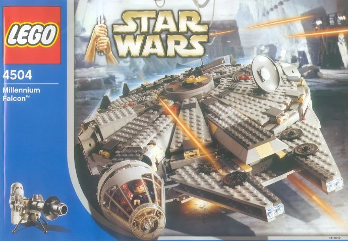 4504 Pre-Owned Lego Star Wars Millennium Falcon - 4504 - Image 2
