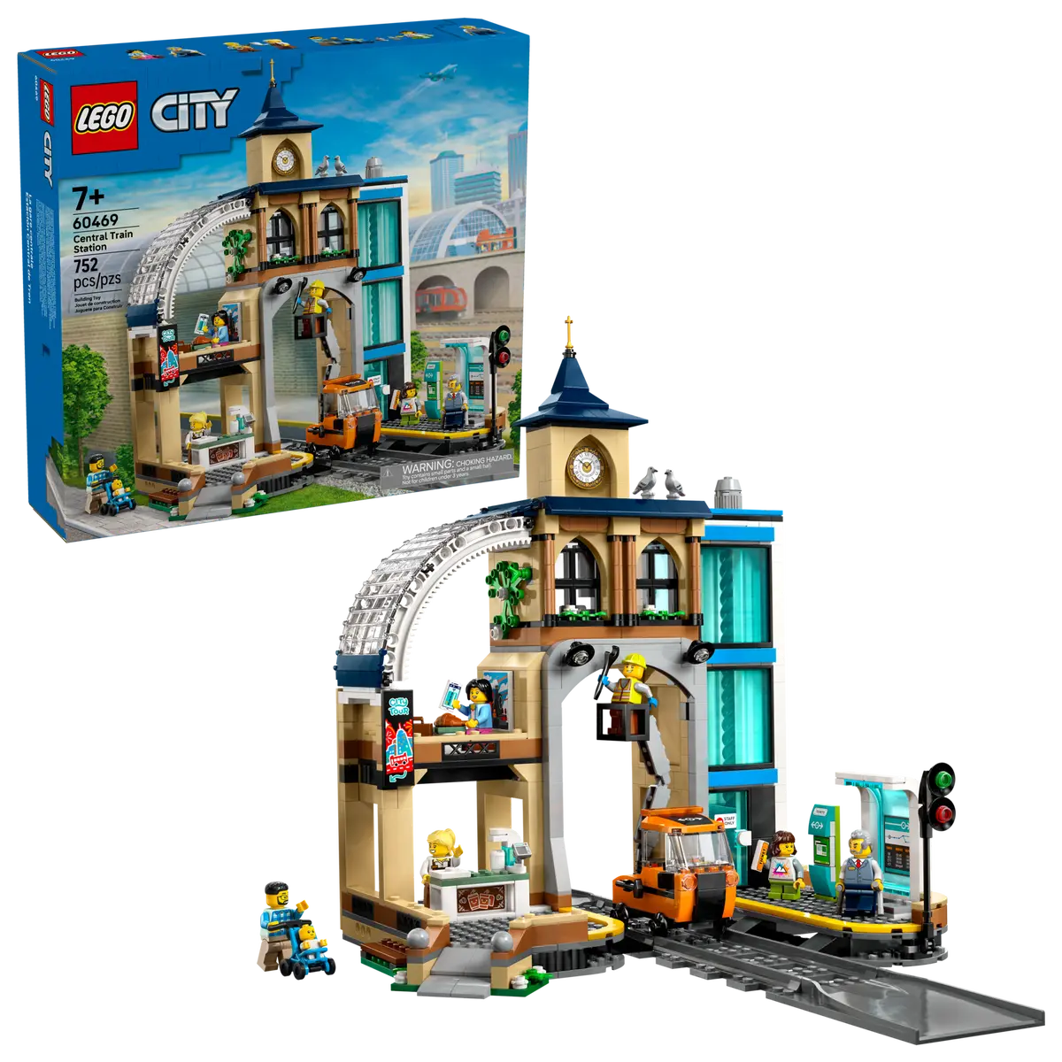 60469 Lego City Central Train Station - 60469
