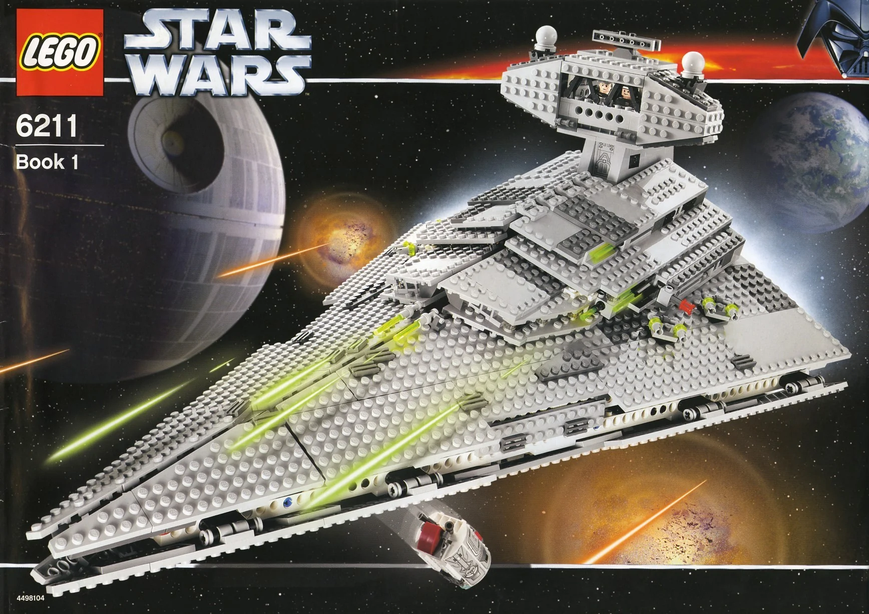 6211 Pre-Owned Lego Star Wars Imperial Star Destroyer - 6211 - Image 2