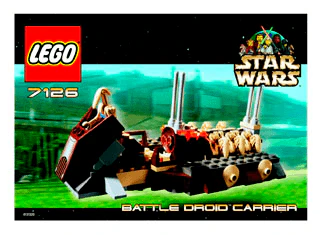 7126 Pre-Owned Lego Star Wars Battle Droid Carrier - 7126 - Image 2