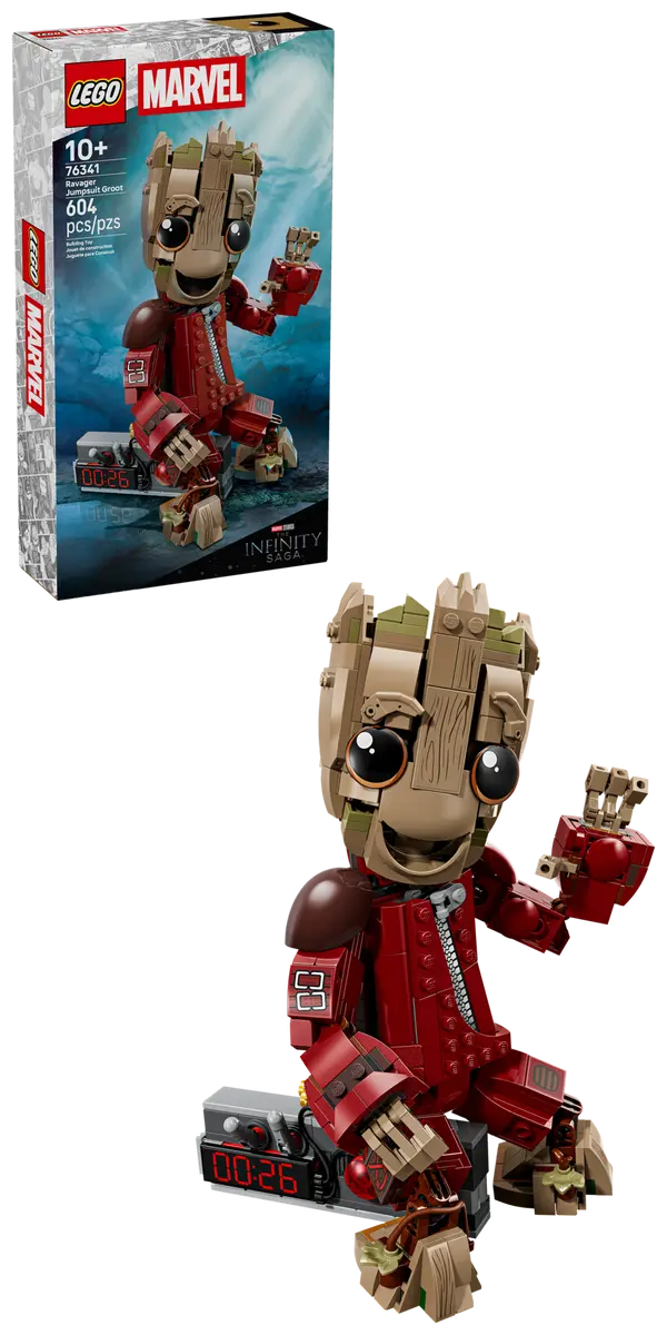 76341 Lego Marvel Ravager Jumpsuit Groot - 76341