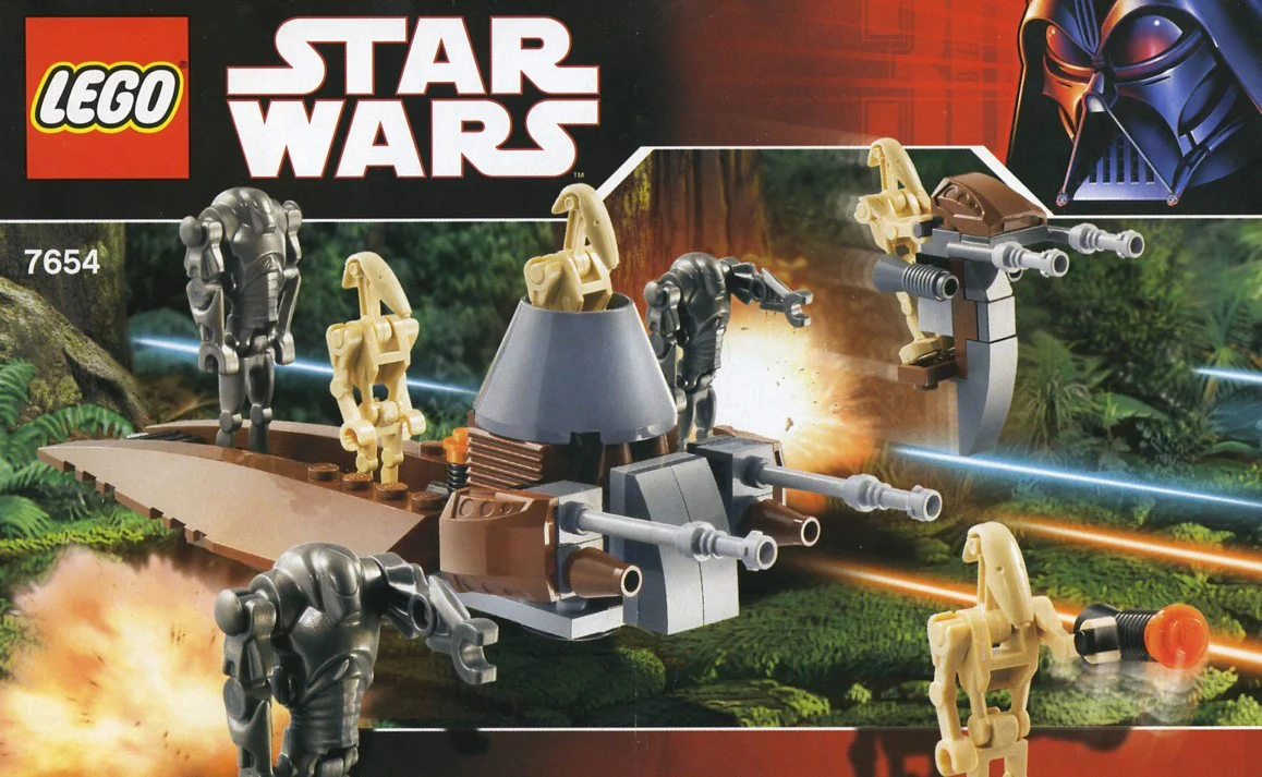 7654 Pre-Owned Lego Star Wars Droids Battle Pack - 7654 - Image 2