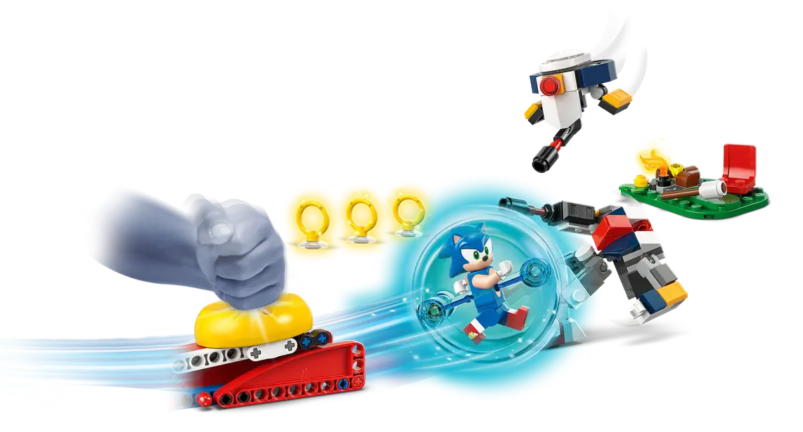77001 Lego Sonic the Hedgehog™ Sonic's Campfire Clash - 77001 - Image 3