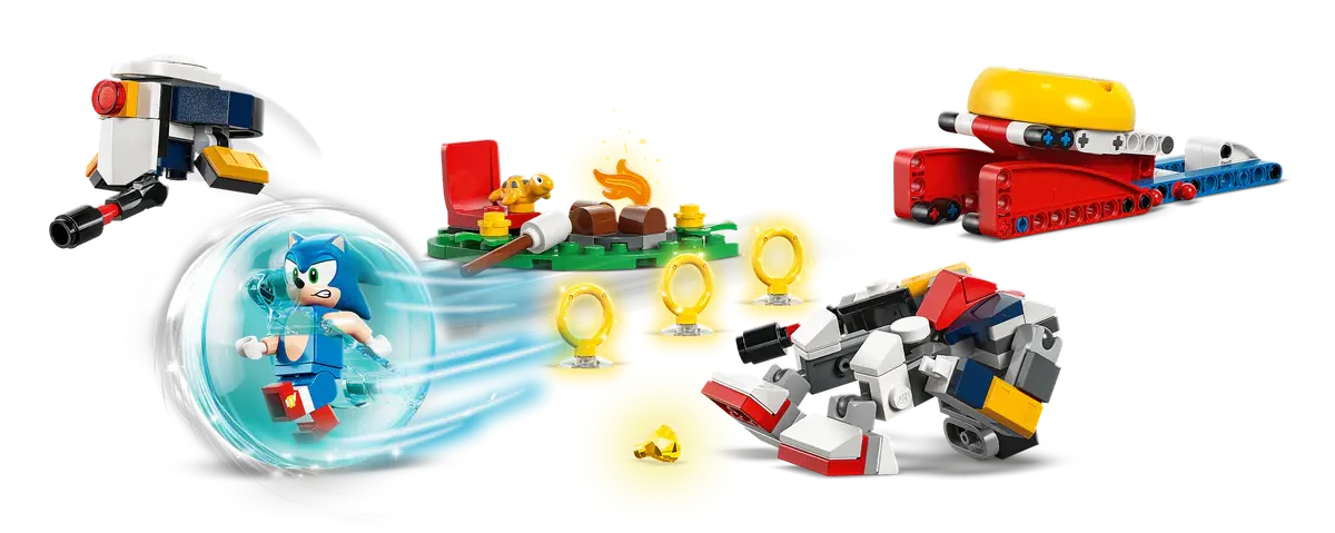 77001 Lego Sonic the Hedgehog™ Sonic's Campfire Clash - 77001 - Image 4