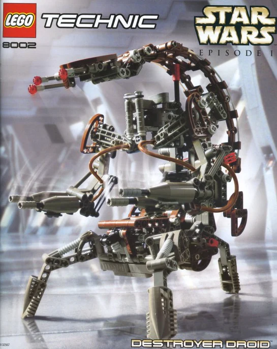 8002 Pre-Owned Lego Star Wars Destroyer Droid - 8002 - Image 2