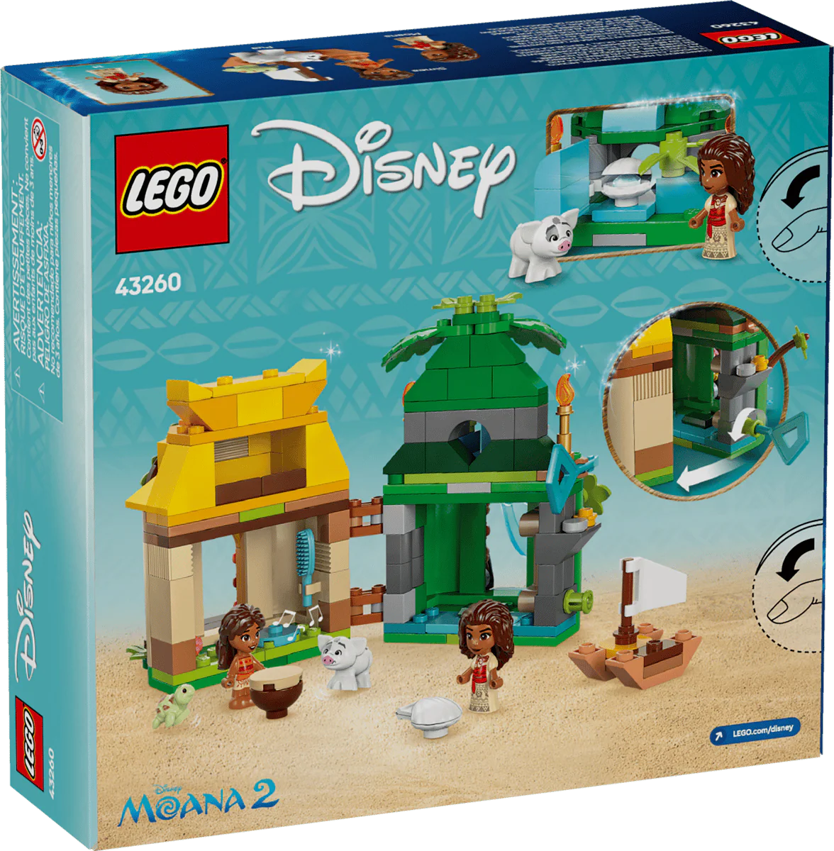 43260 Lego Disney Moana's Island Fun - 43260 - Image 12