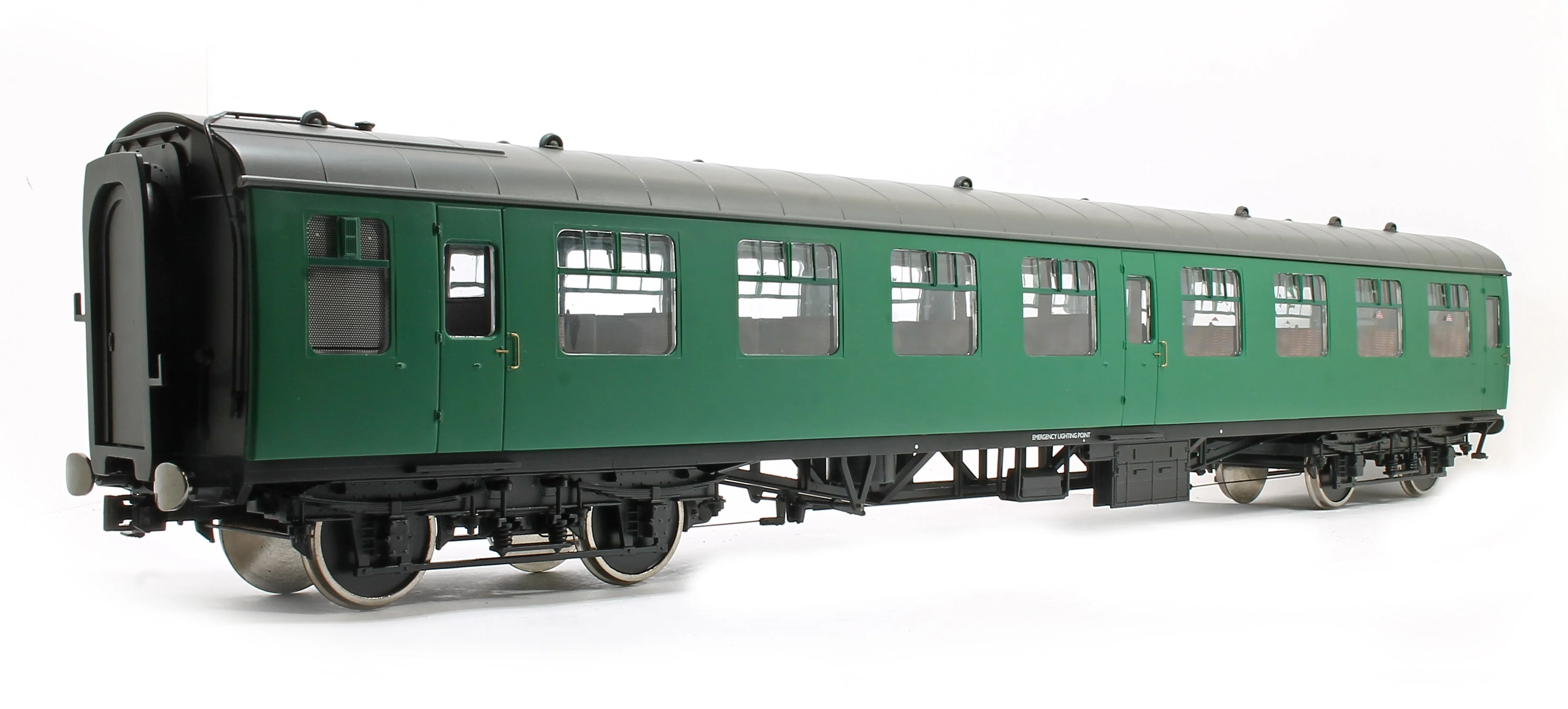 7P-001-102UD BR SR Green MK1 SO Coach (Unnumbered) - DCC Fitted