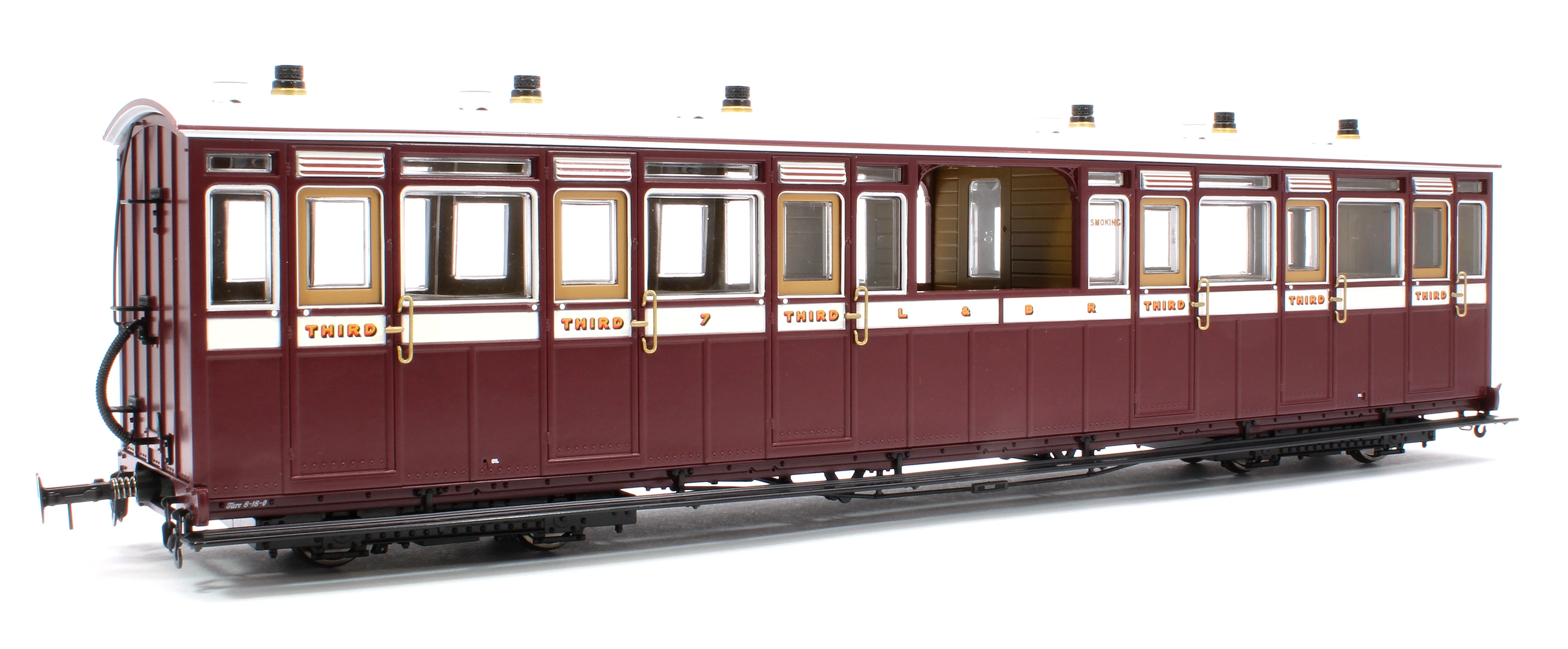 LHT-7NP-001 Lynton & Barnstaple Open 3rd Red/Ivory No.7 1902-1922
