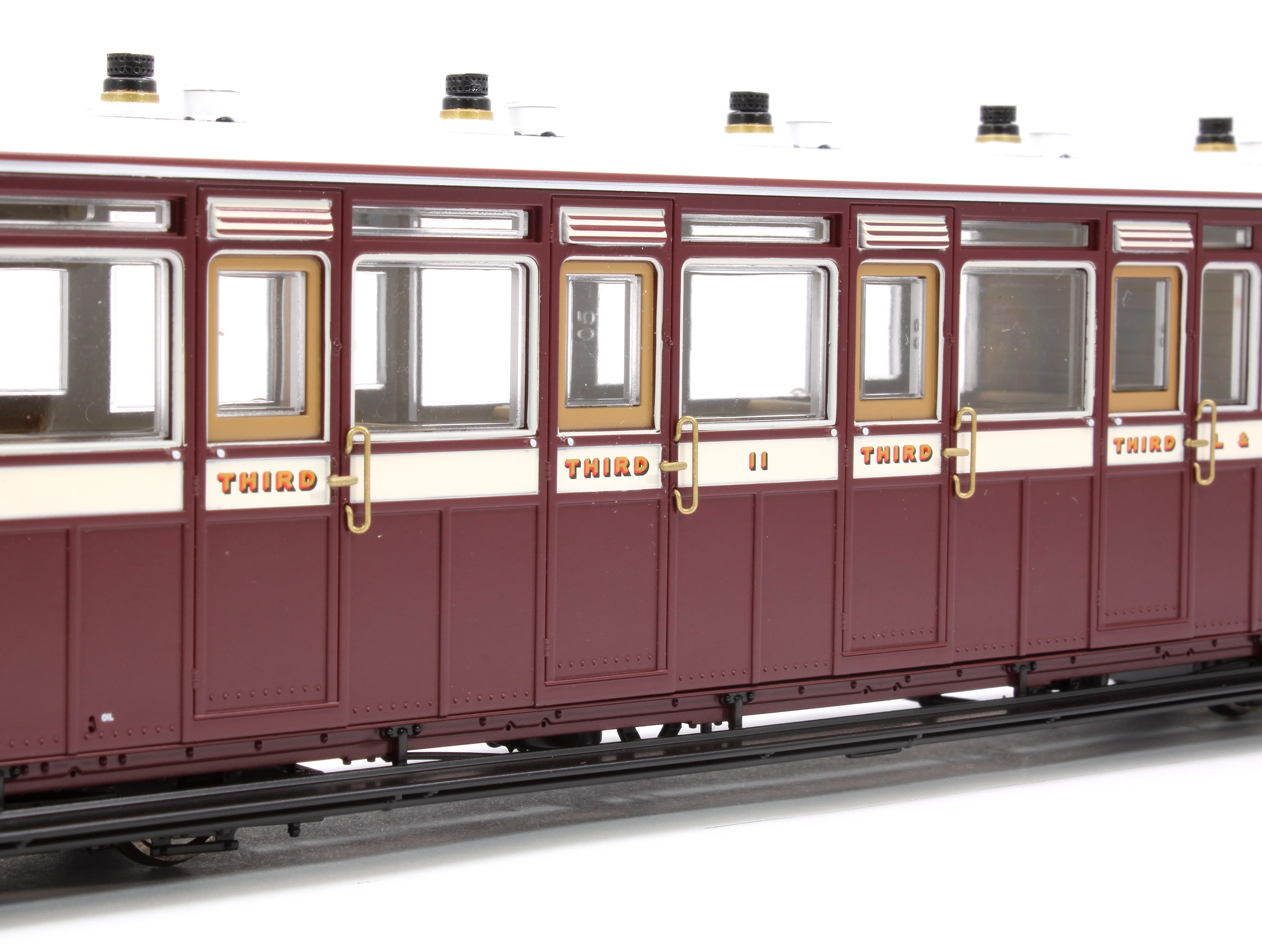 LHT-7NP-003D Lynton & Barnstaple All 3rd Red/Ivory No.11 1902-1922 - DCC Fitted - Image 4