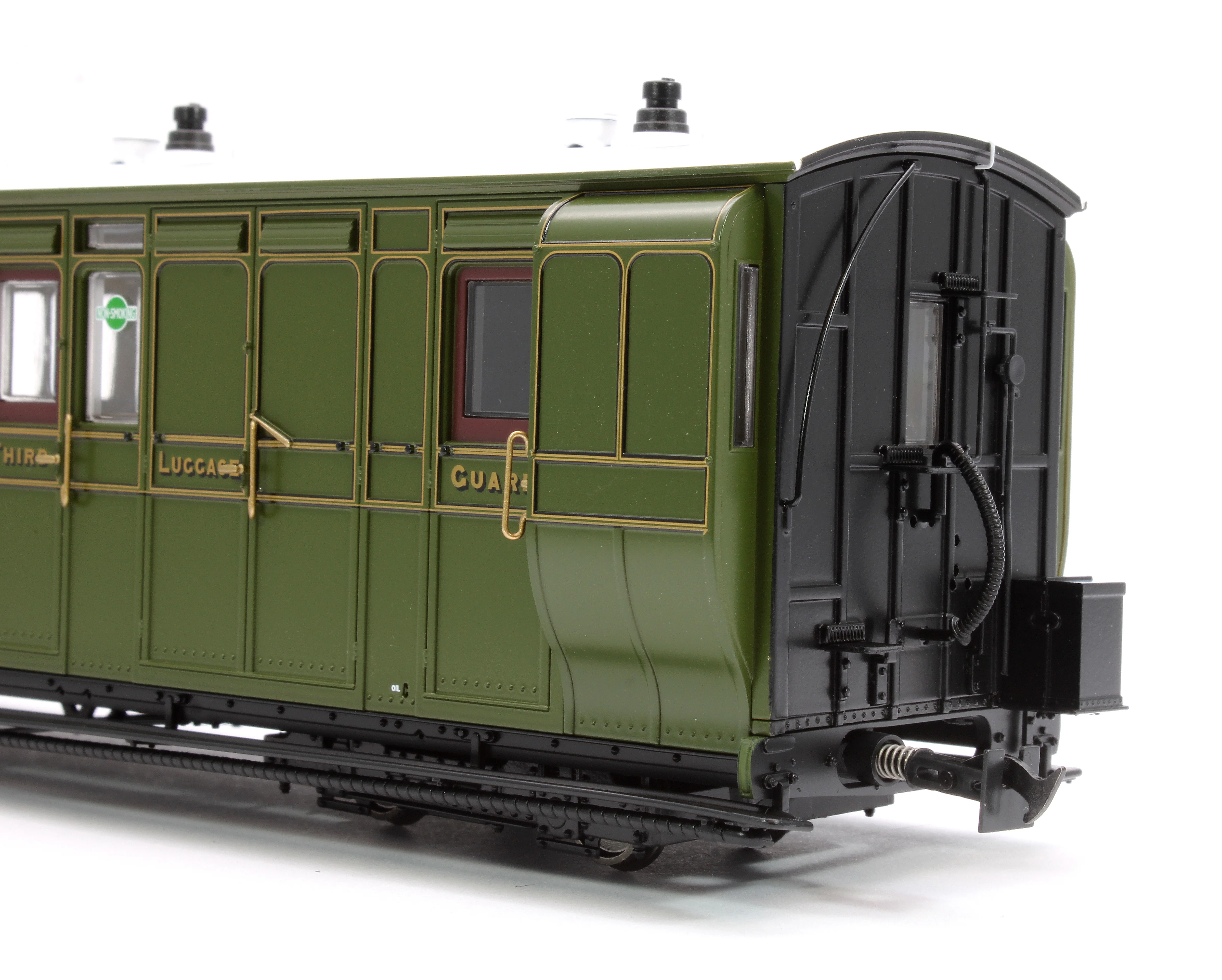 LHT-7NP-006D Lynton & Barnstaple Brake 3rd Southern SR Olive Green 4108 1924-1935 - DCC Fitted - Image 5