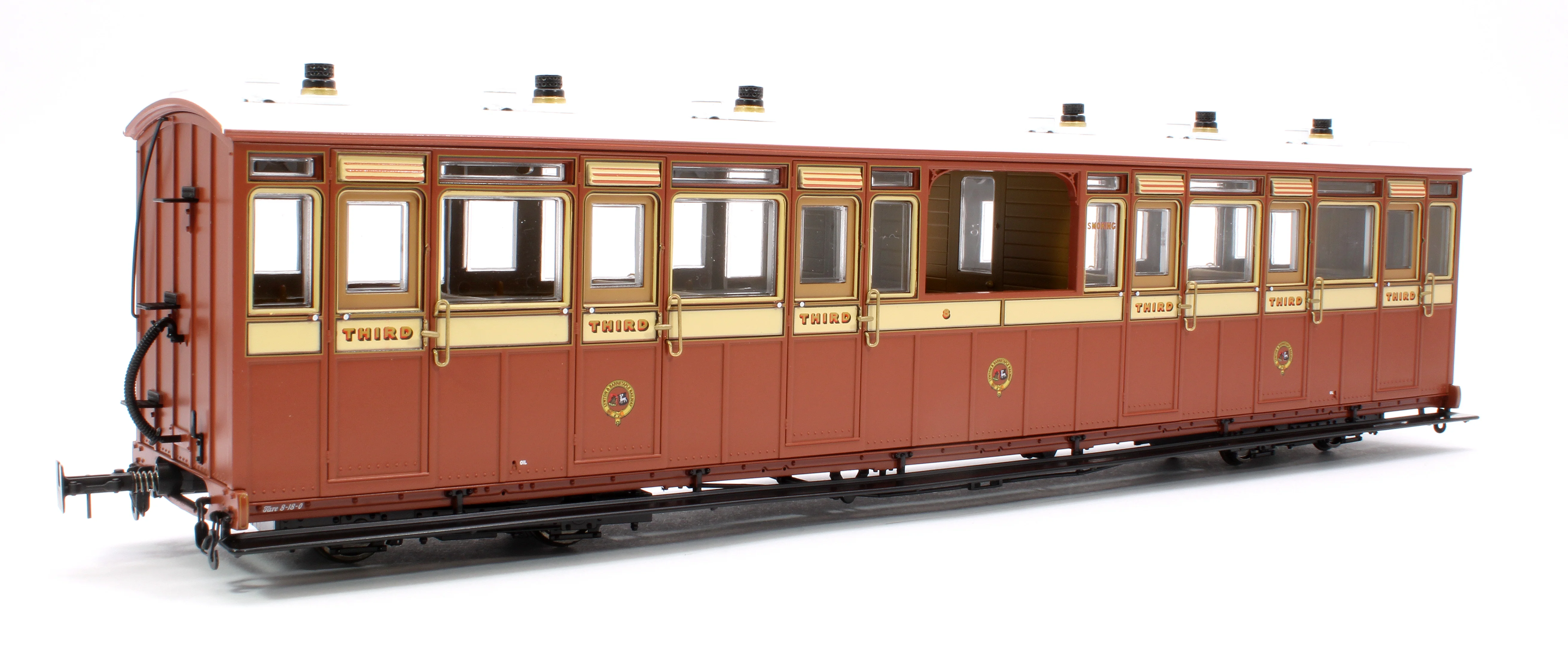 LHT-7NP-009D Lynton & Barnstaple Open 3rd No.8 1898-1902 DCC Fitted - Image 3
