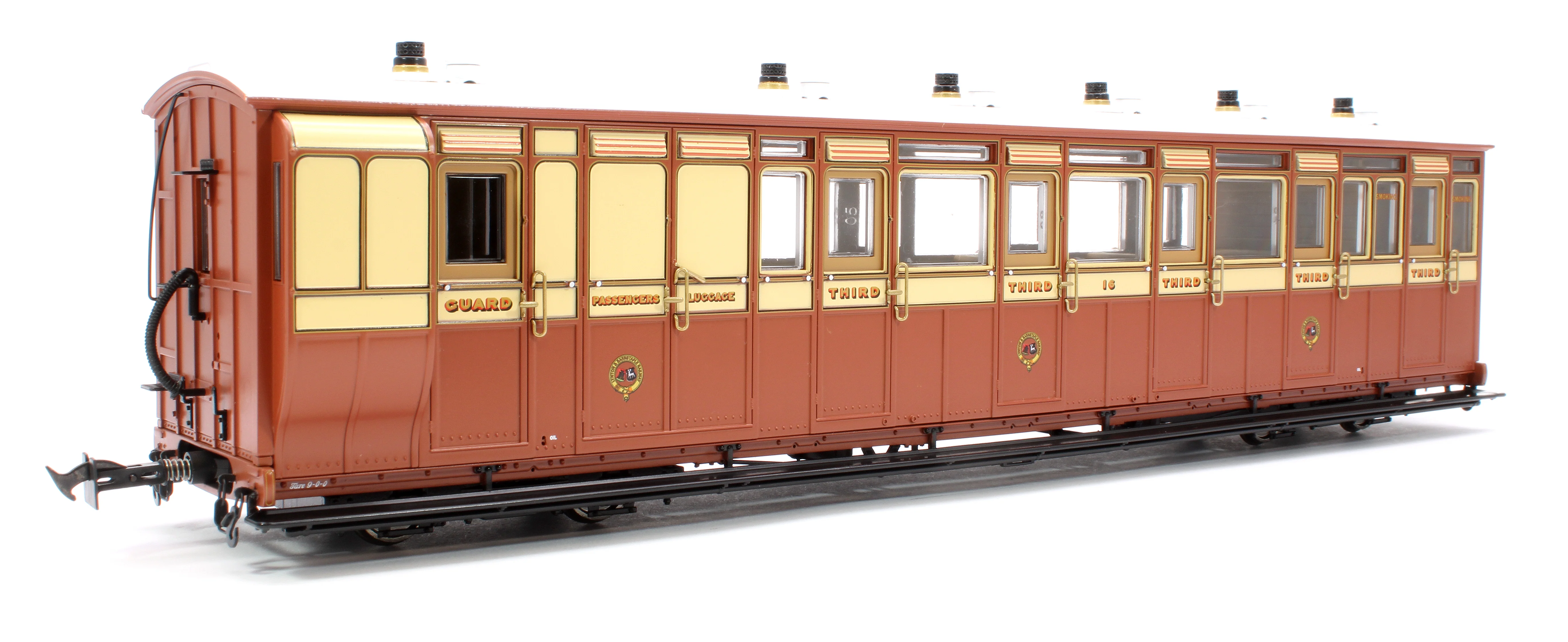 LHT-7NP-010D Lynton & Barnstaple Brake 3rd No.16 1898-1902 - DCC Fitted