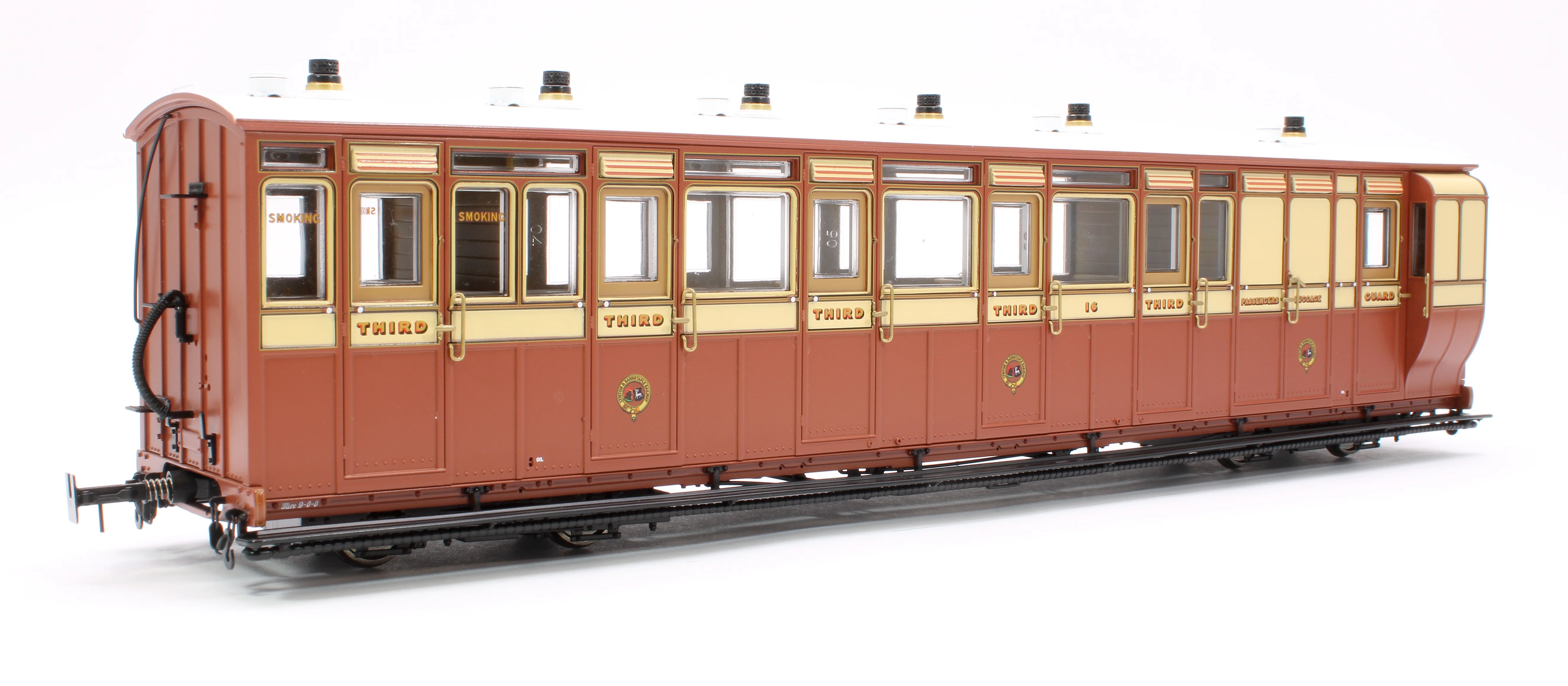 LHT-7NP-010D Lynton & Barnstaple Brake 3rd No.16 1898-1902 - DCC Fitted - Image 3