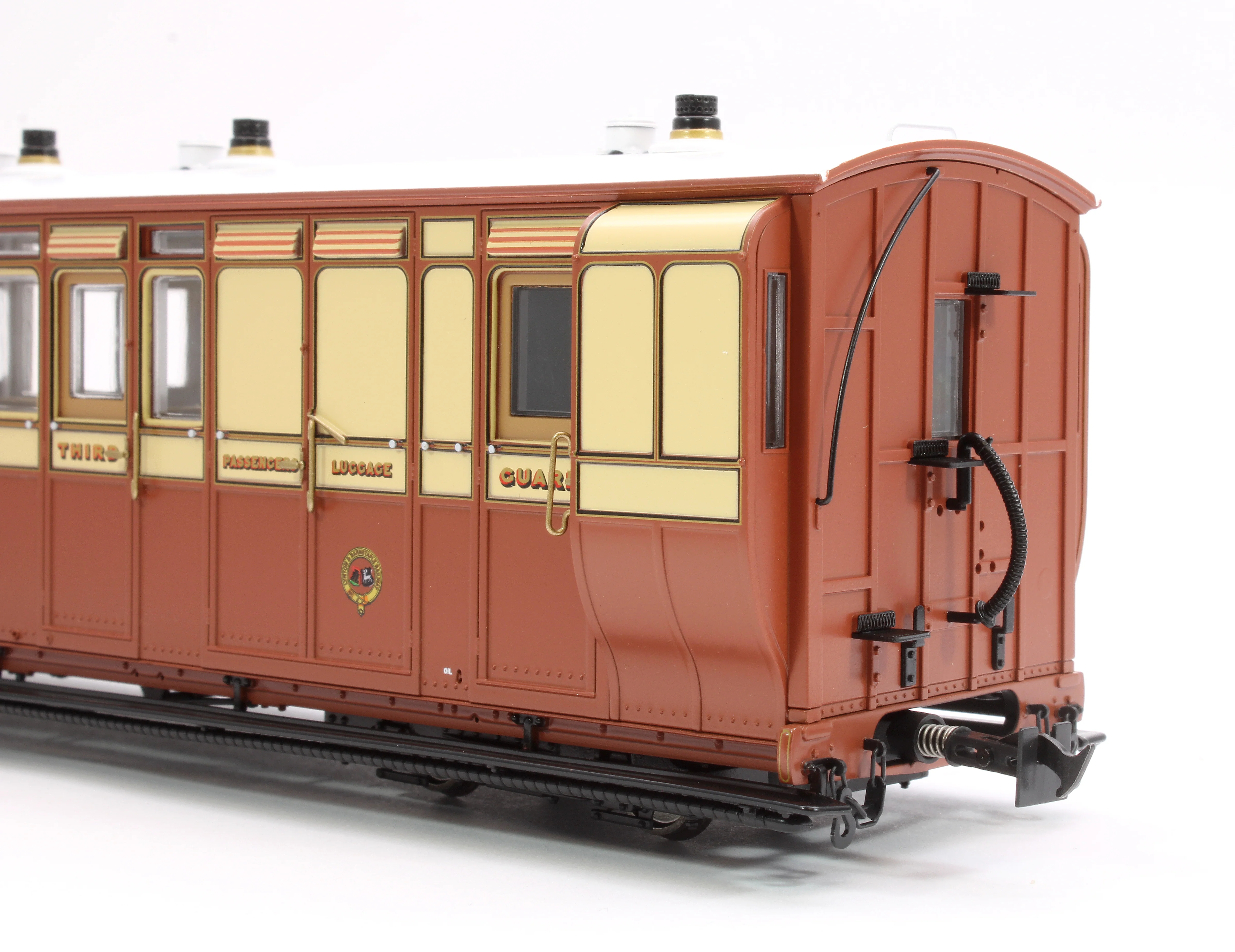 LHT-7NP-010D Lynton & Barnstaple Brake 3rd No.16 1898-1902 - DCC Fitted - Image 5