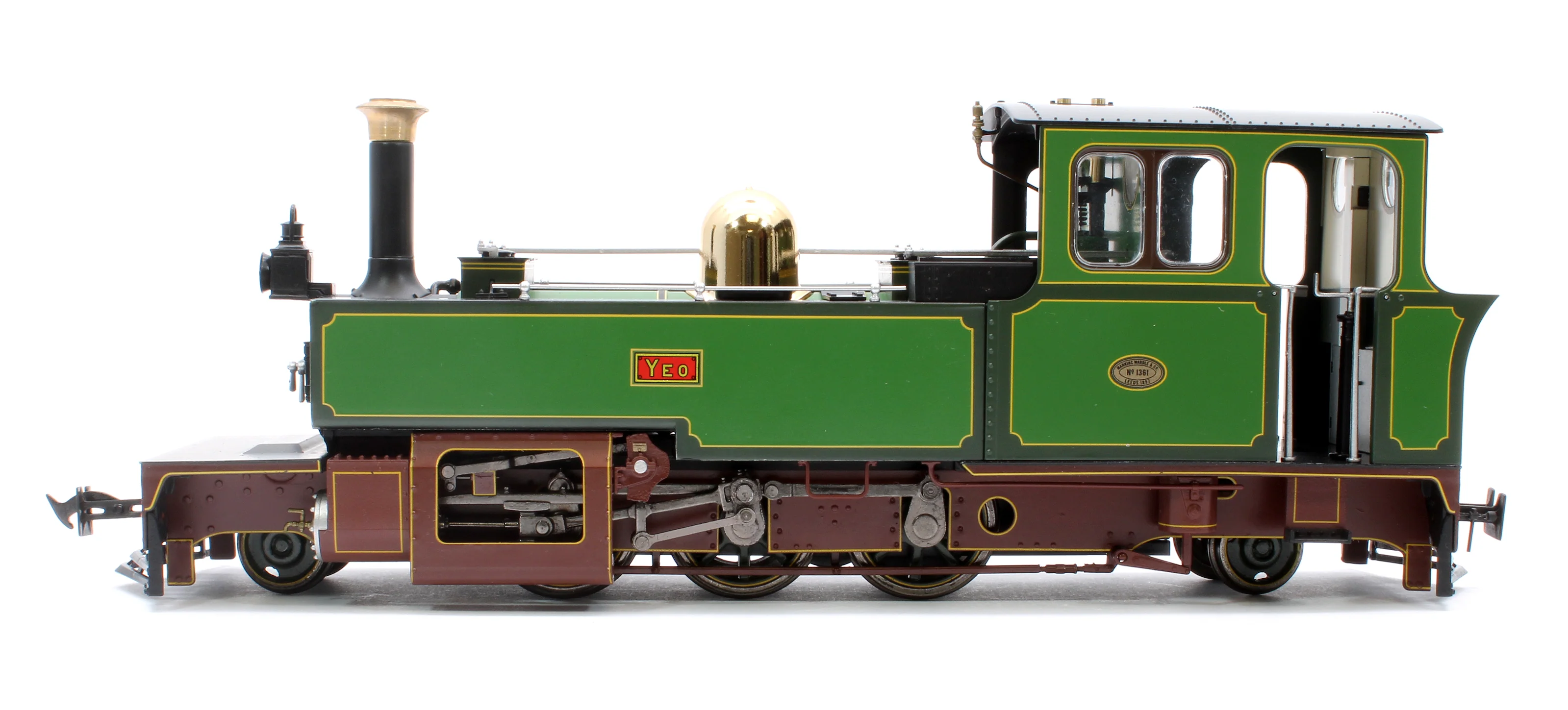 LHT-7NS-002 Lynton & Barnstaple Manning Wardle 2-6-2 YEO Lynton & Barnstaple Livery 1903-1913 (Early Cab) - Image 5