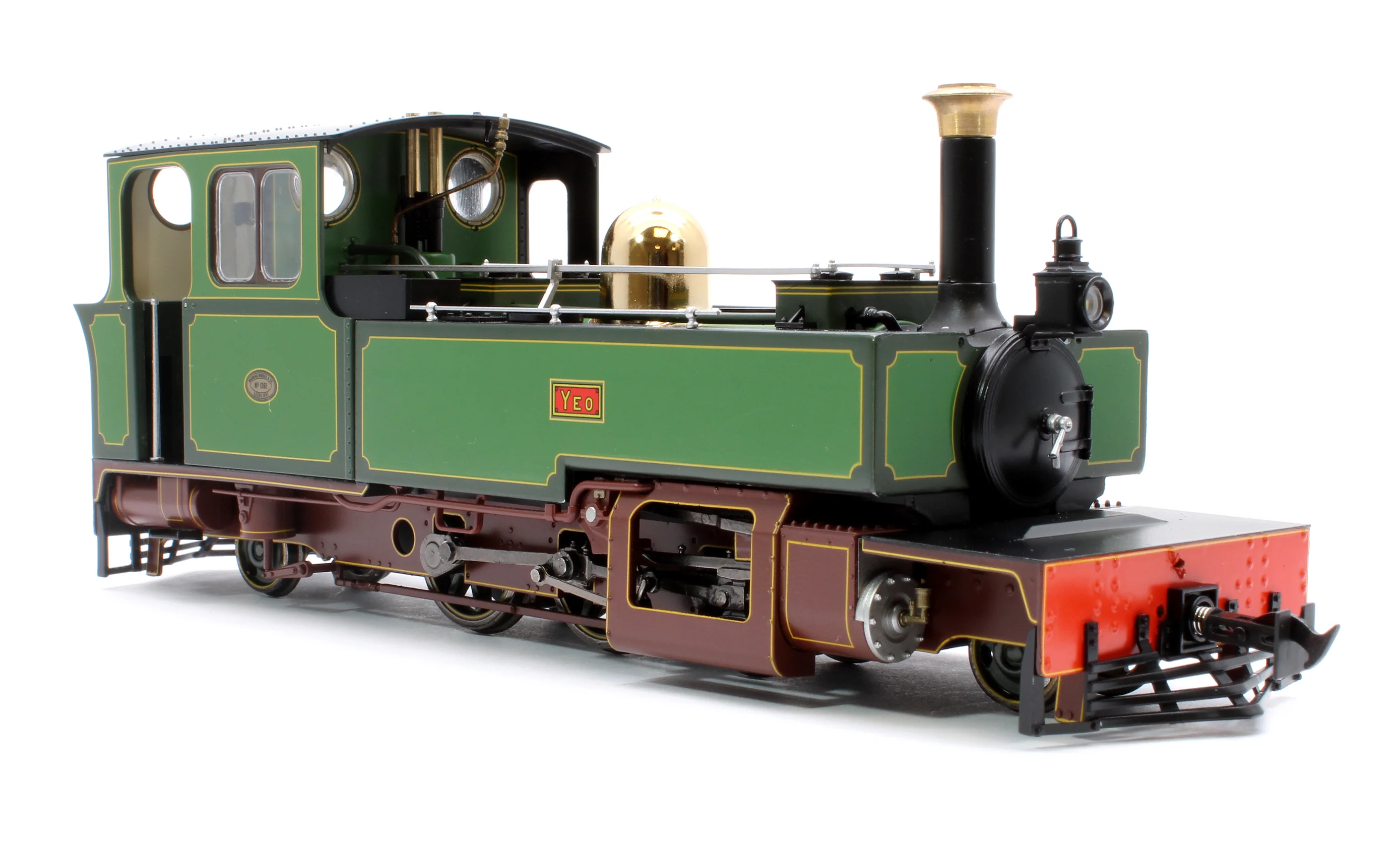 LHT-7NS-002S Lynton & Barnstaple Manning Wardle 2-6-2 YEO Lynton & Barnstaple Livery 1903-1913 (Early Cab) DCC Sound - Image 4