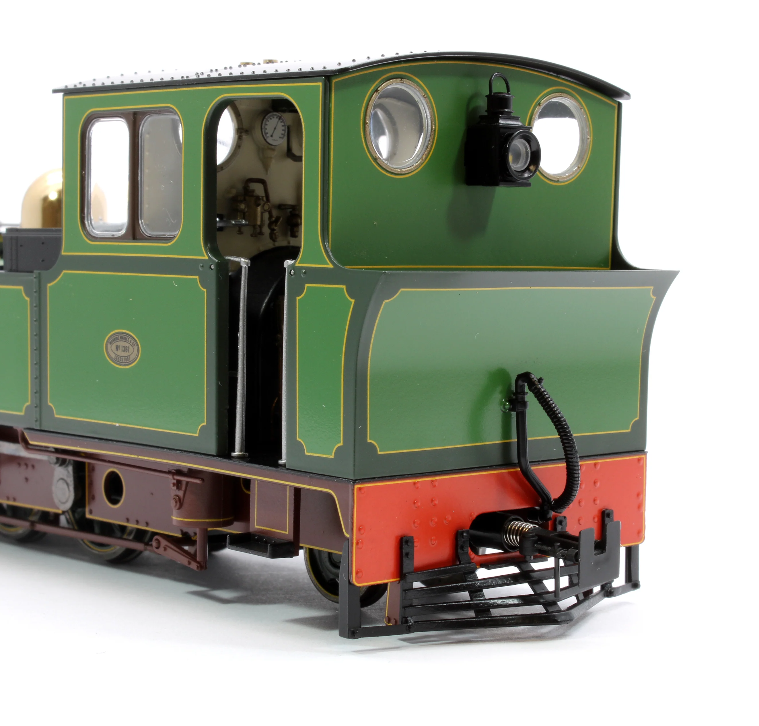 LHT-7NS-002S Lynton & Barnstaple Manning Wardle 2-6-2 YEO Lynton & Barnstaple Livery 1903-1913 (Early Cab) DCC Sound - Image 7