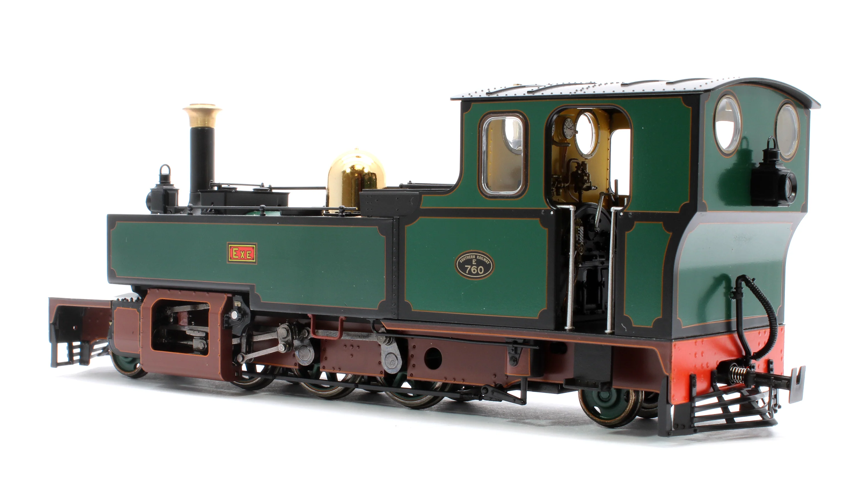 LHT-7NS-004D Lynton & Barnstaple Manning Wardle 2-6-2 EXE Southern Livery 1924-1927 (Late Cab) - DCC Fitted - Image 2