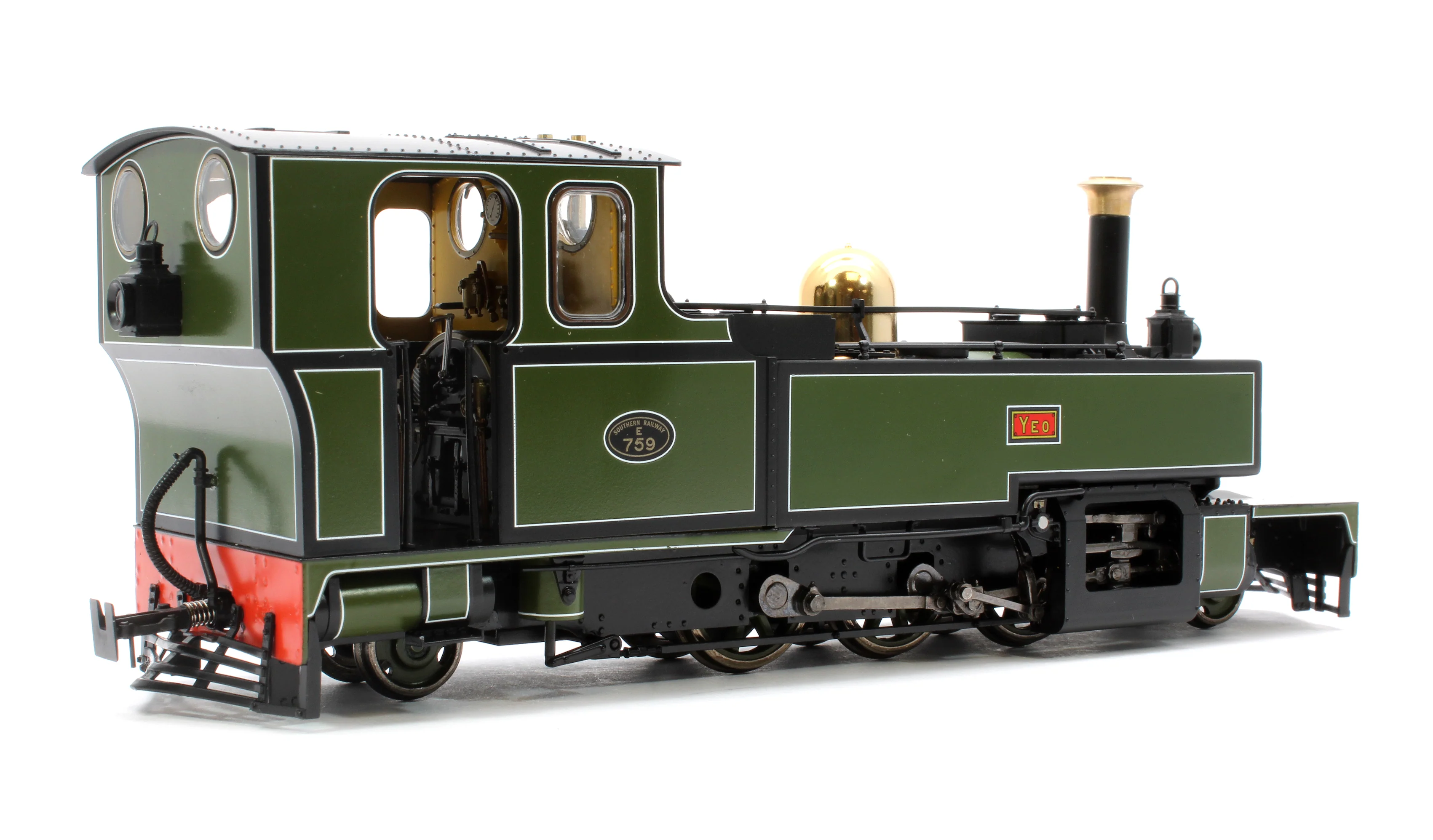 LHT-7NS-005 Lynton & Barnstaple Manning Wardle 2-6-2 YEO Southern Livery 1927-1929 (late Cab) - Image 3